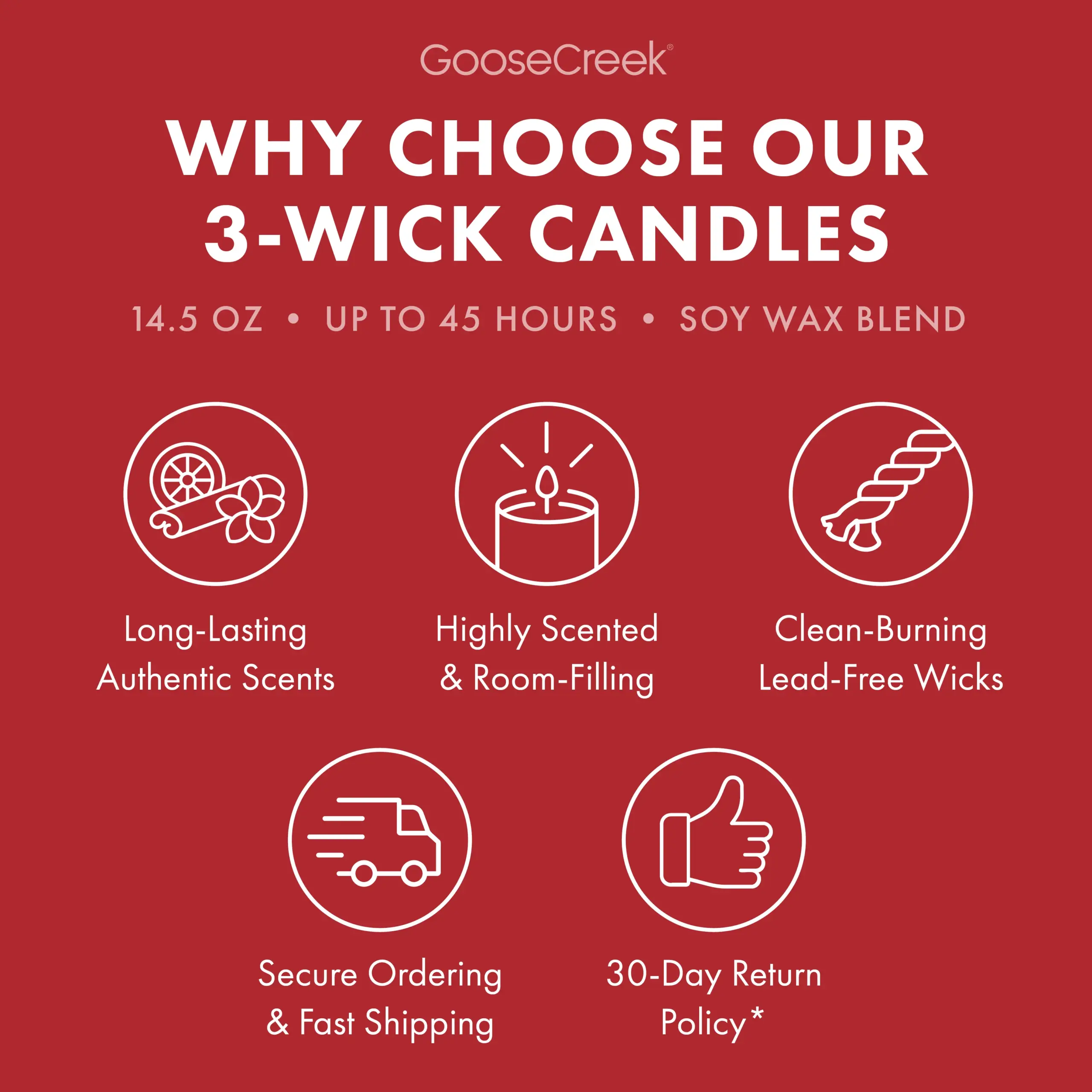 Apple Bourbon 3-Wick Candle - Image 4