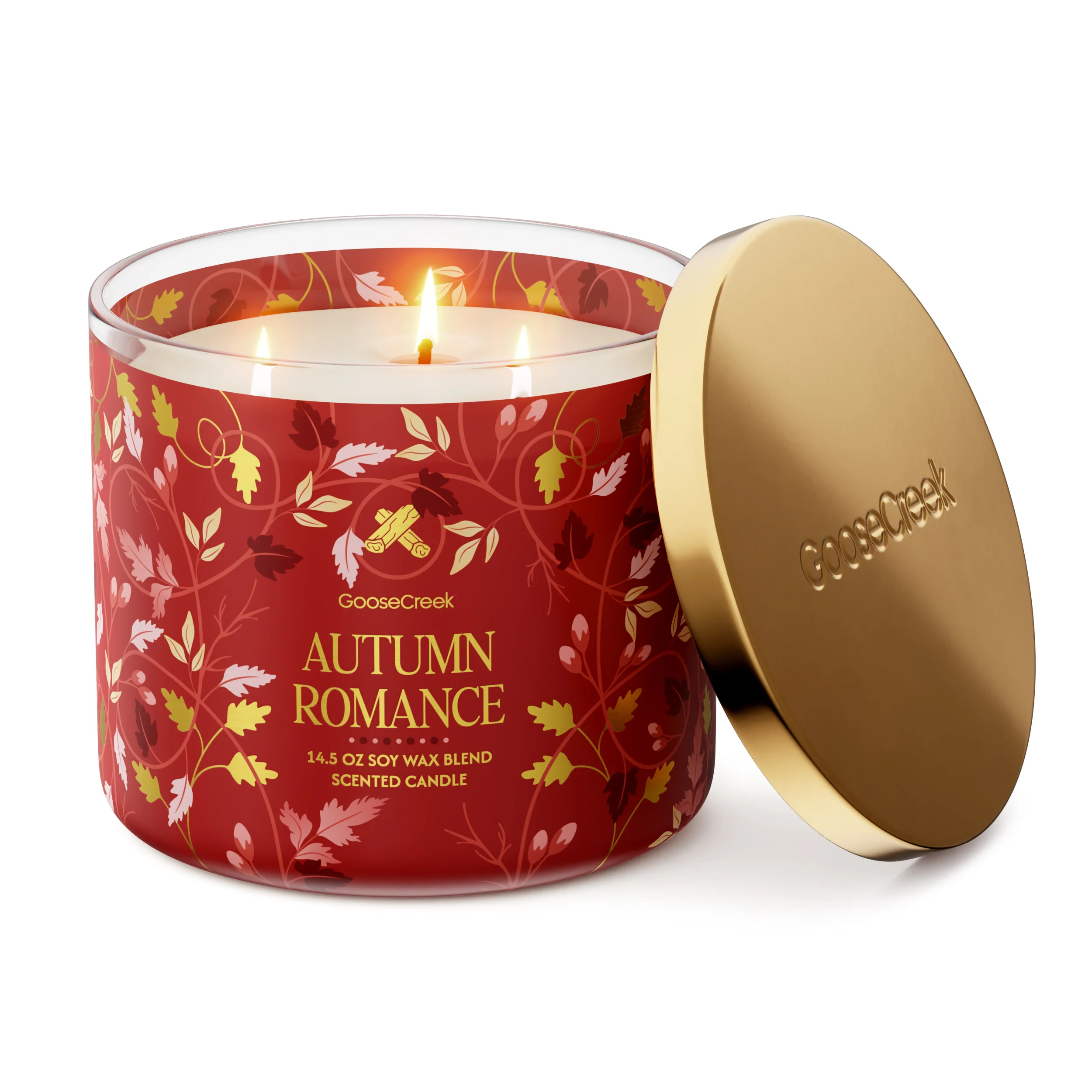 Autumn Romance 3-Wick Candle - Image 3