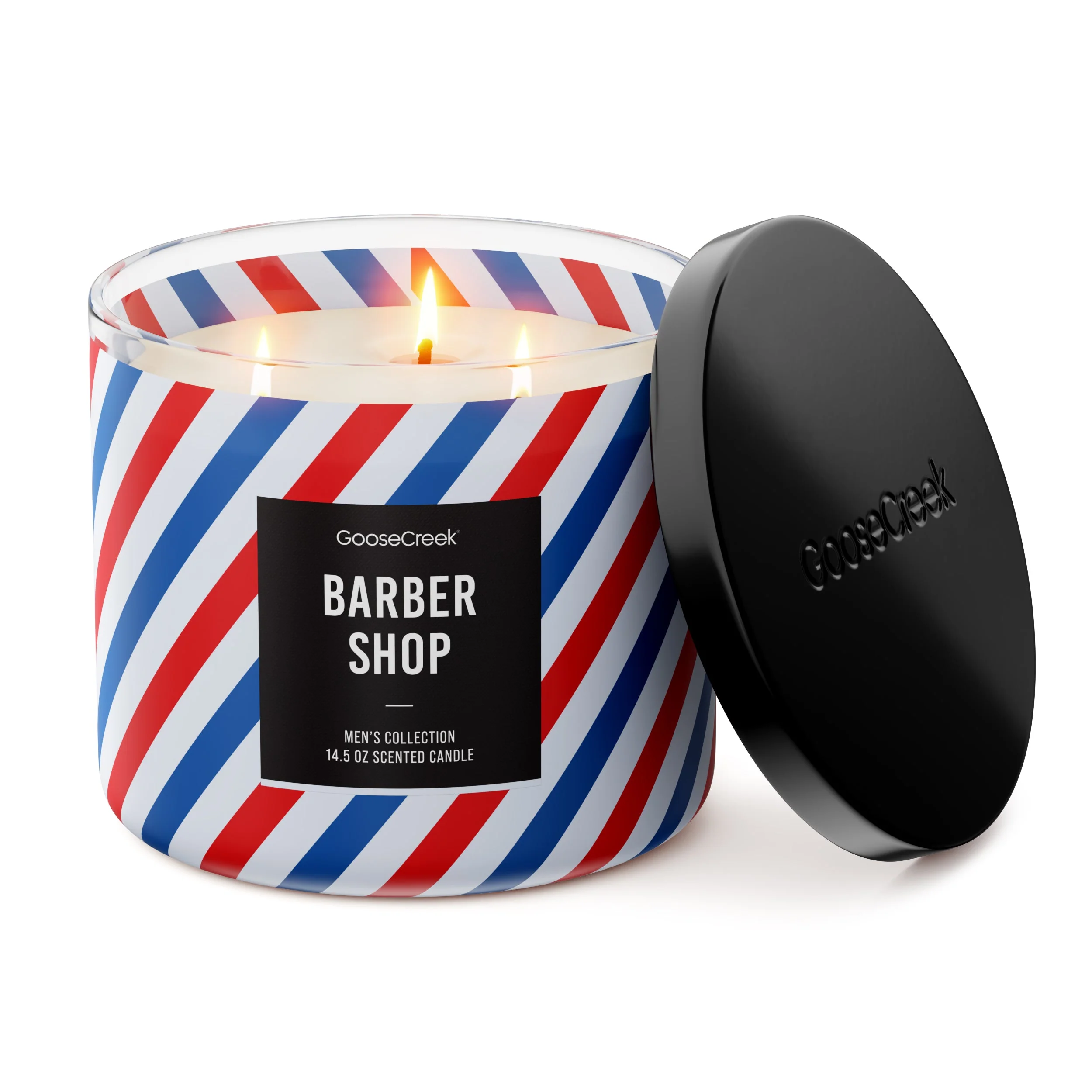 Barbershop 3-Wick Candle - Image 3