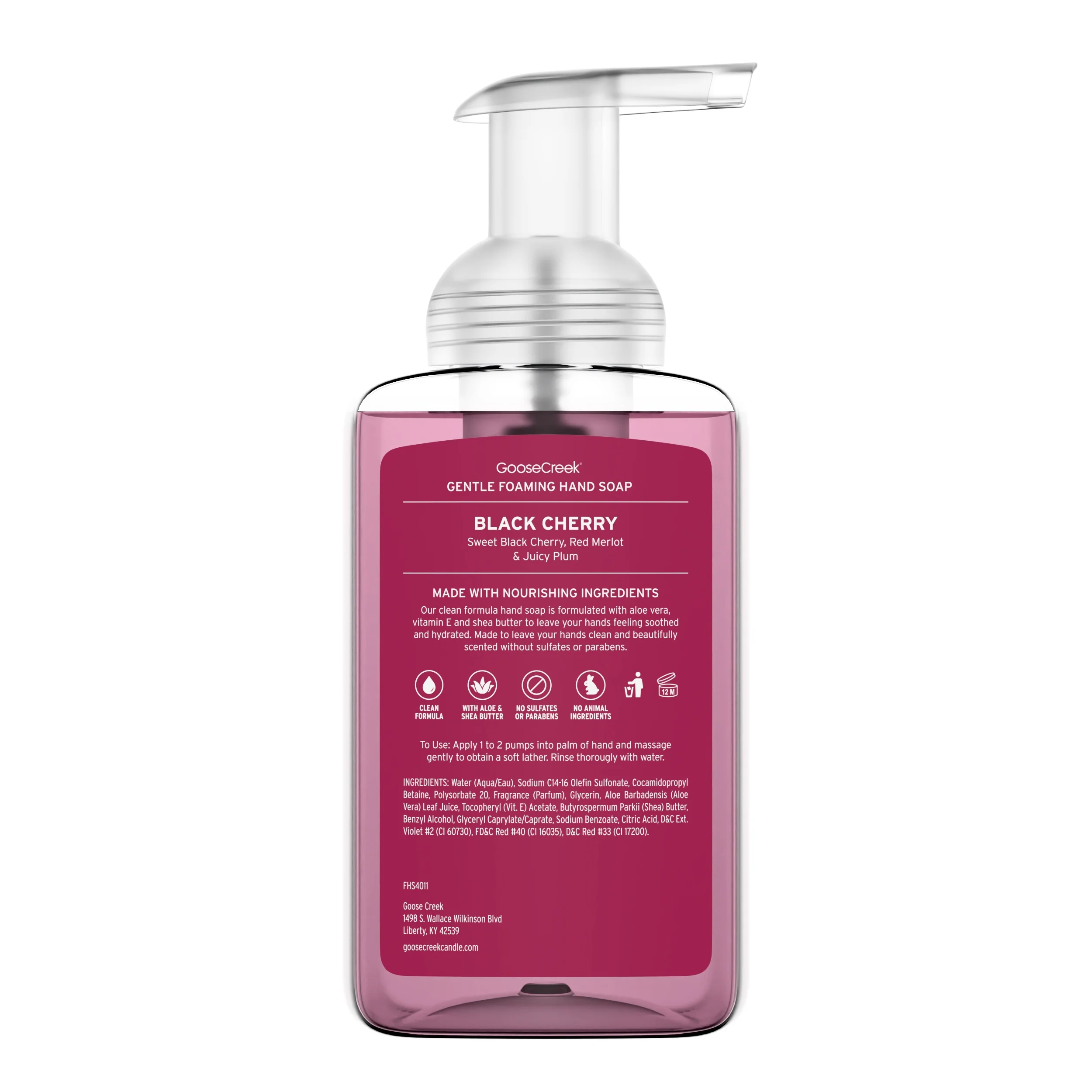 Black Cherry Lush Foaming Hand Soap - Image 3