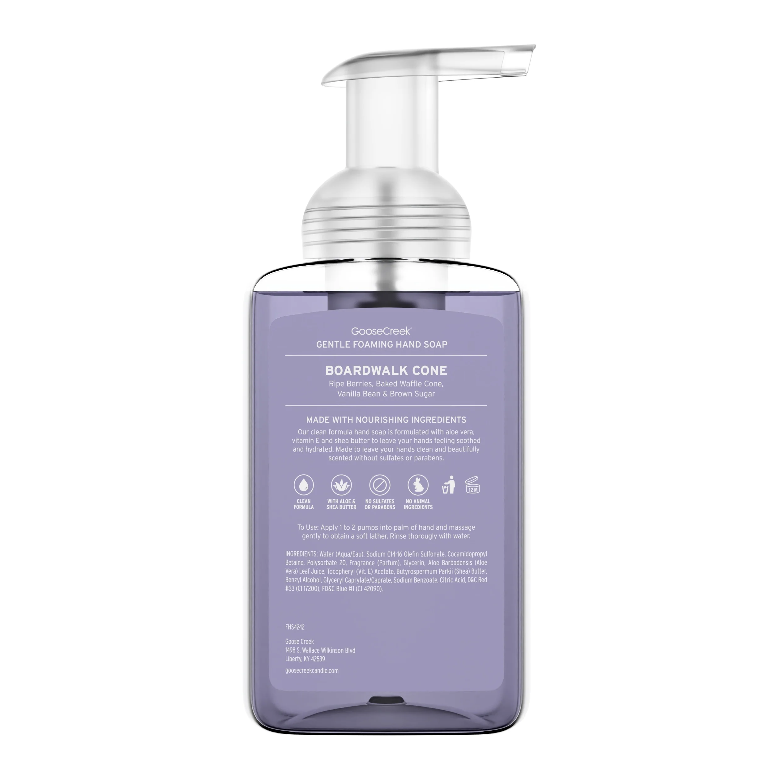 Boardwalk Cone Lush Foaming Hand Soap - Image 3