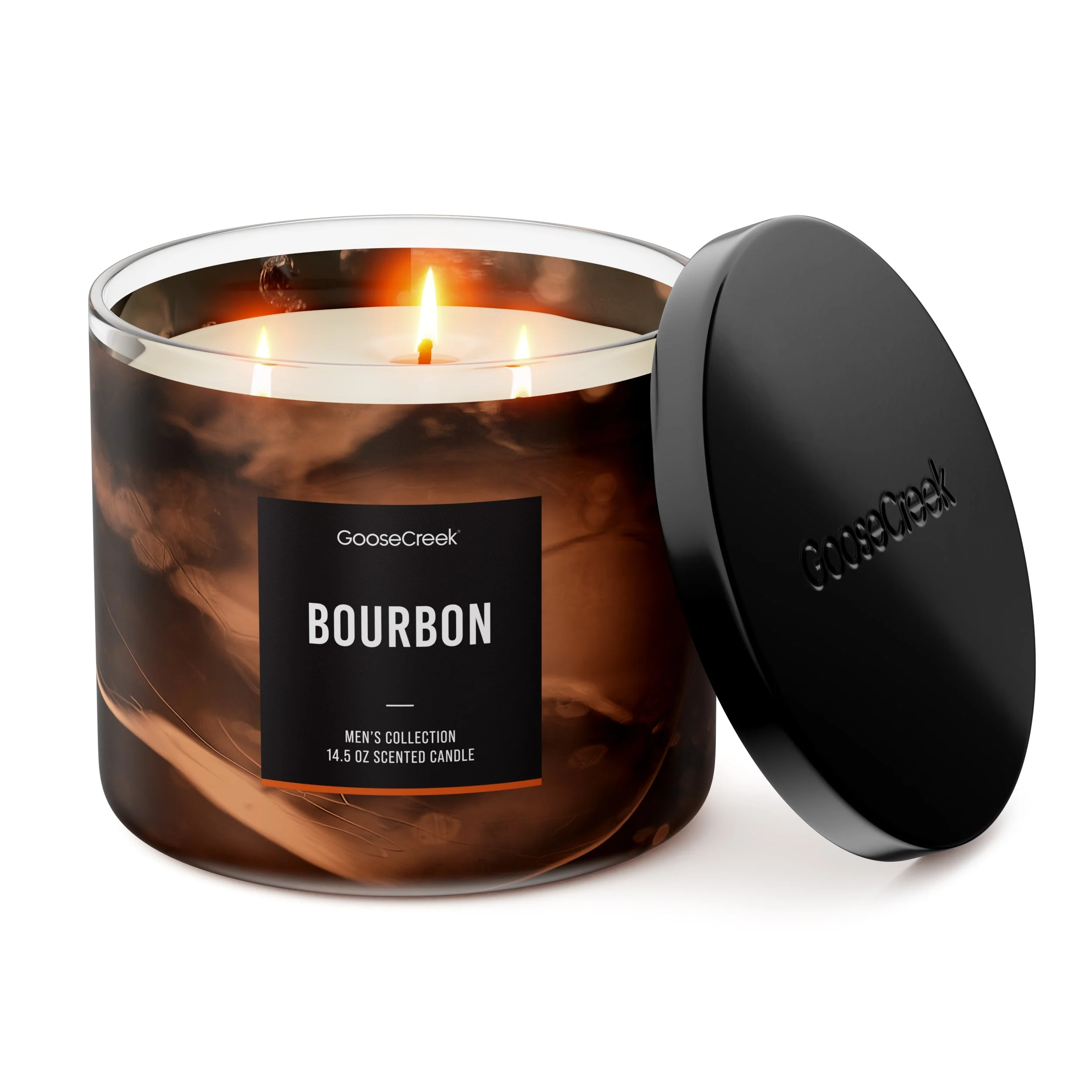 Bourbon 3-Wick Candle - Image 3