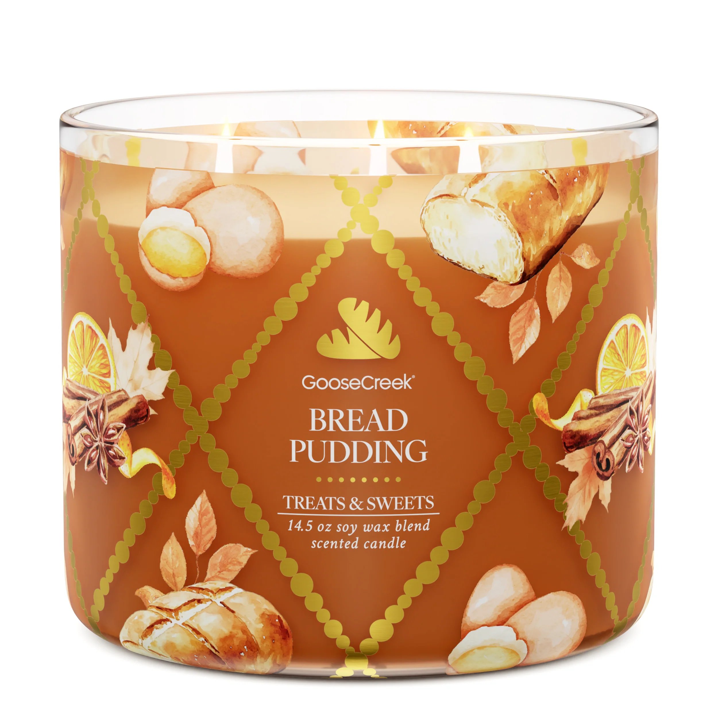 Bread Pudding 3-Wick Candle