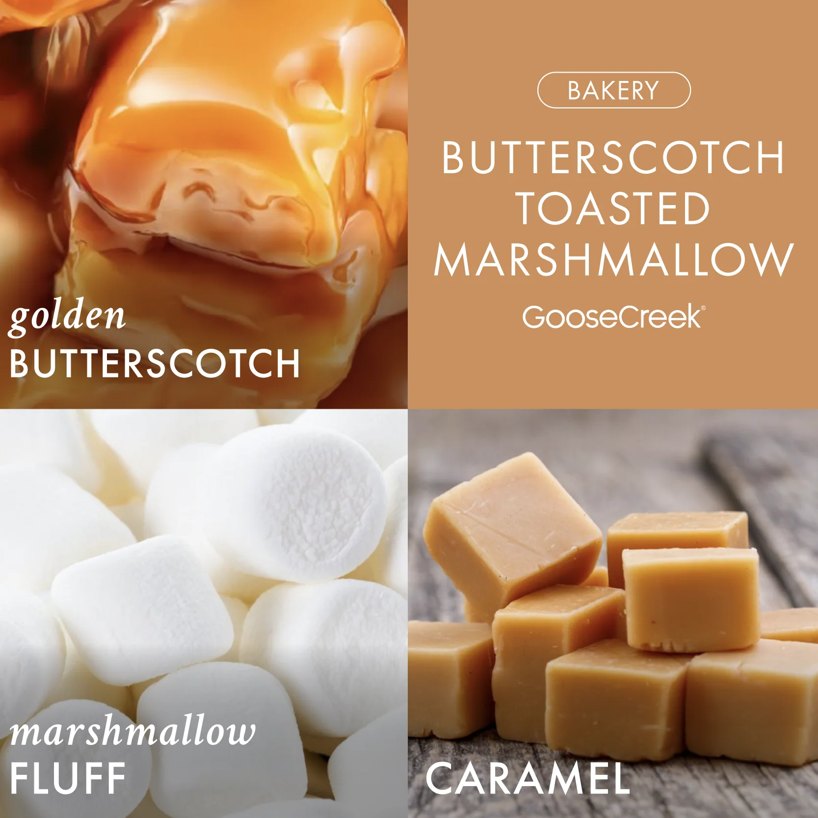 Butterscotch Toasted Marshmallow 3-Wick Candle - Image 2