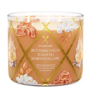 Butterscotch Toasted Marshmallow 3-Wick Candle