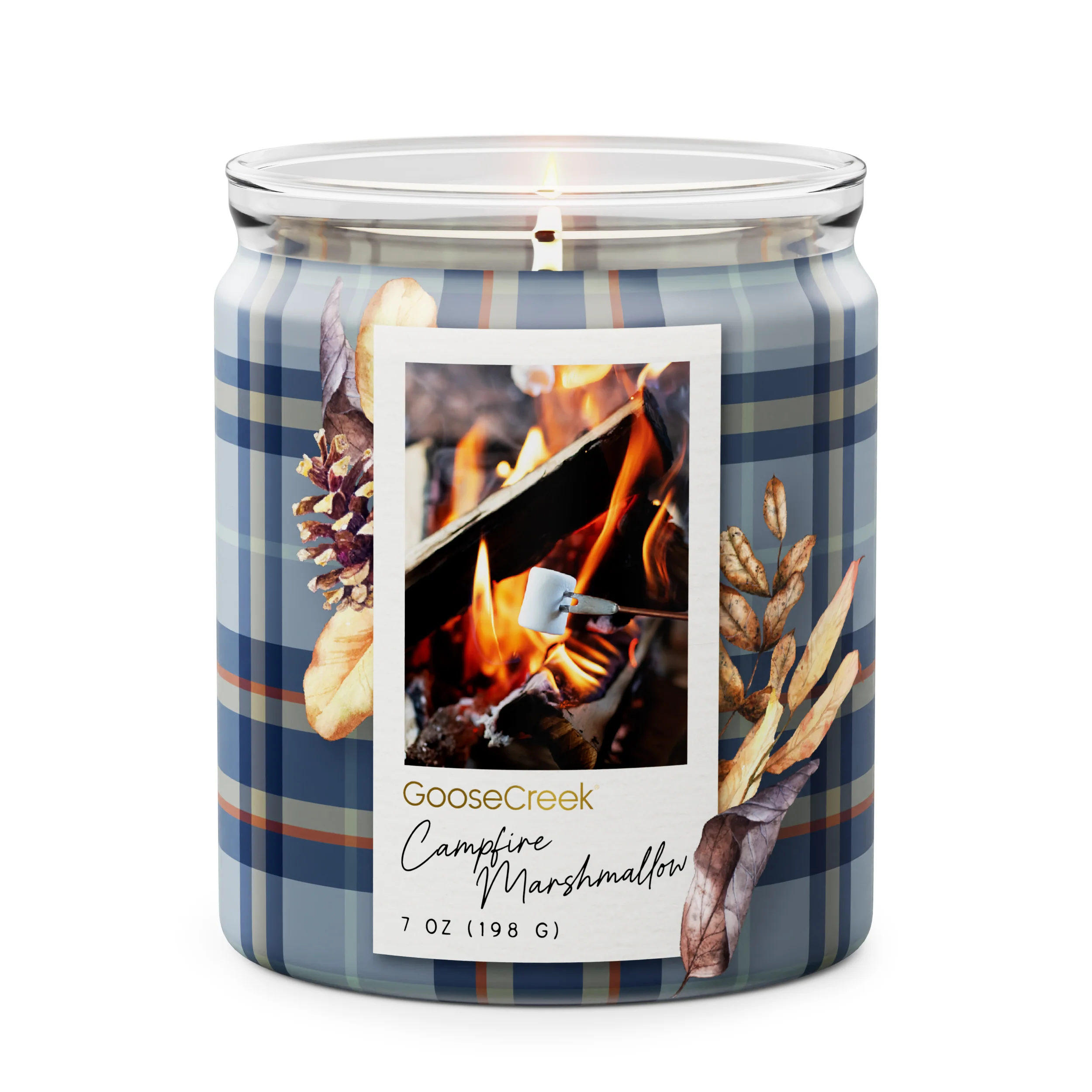 Campfire Marshmallow 7oz Single Wick Candle