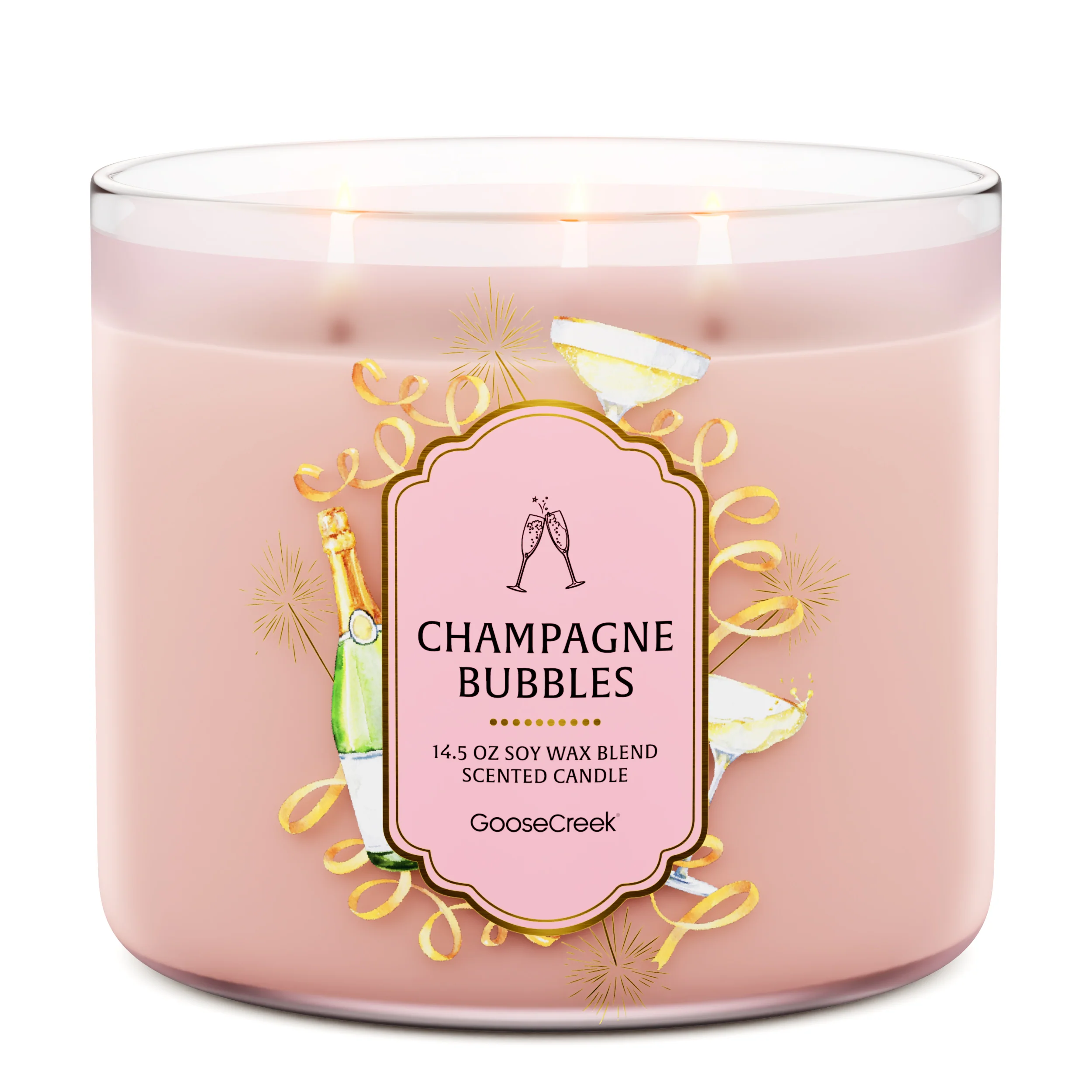 Champagne Bubbles 3-Wick Candle