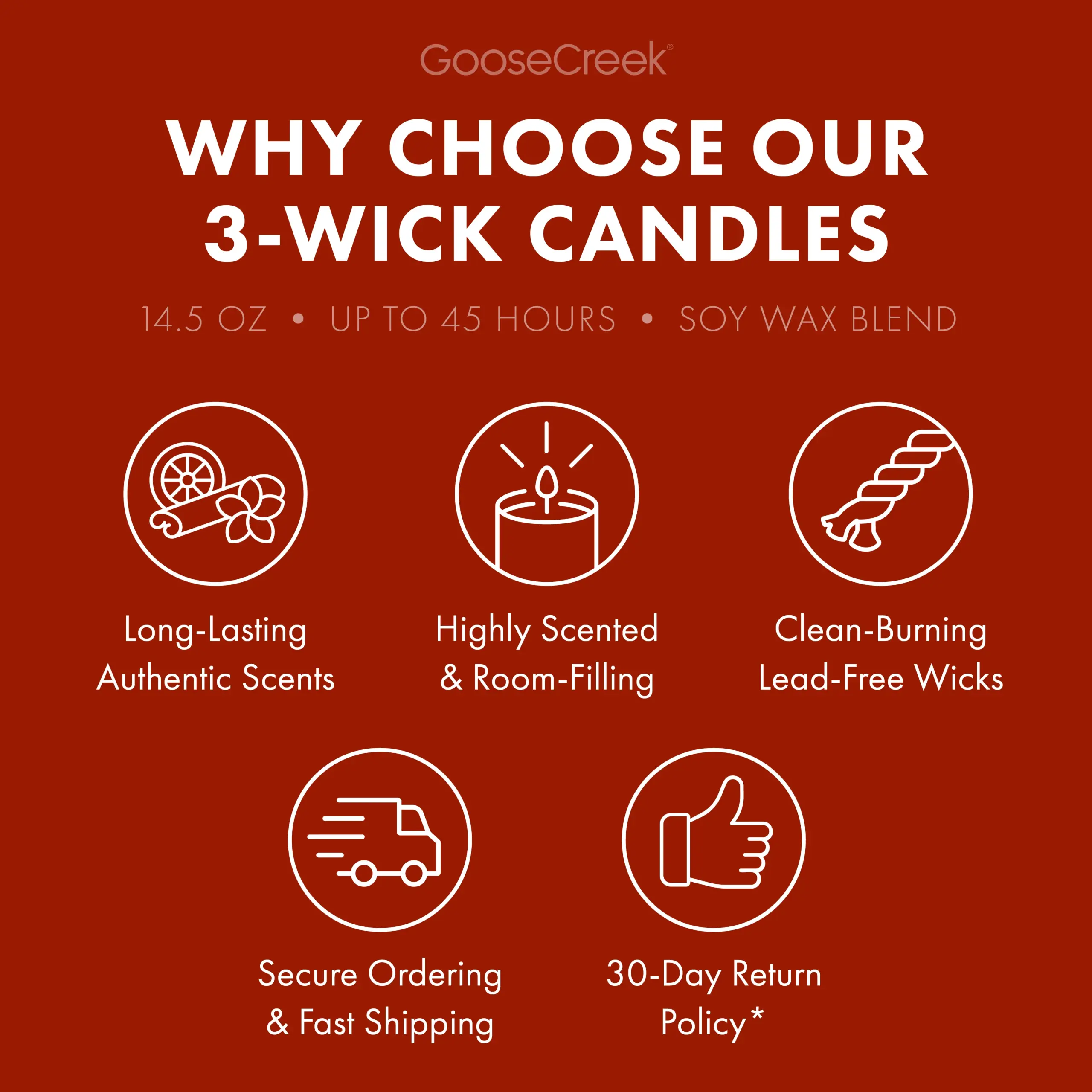 Cider & Sweaters 3-Wick Candle - Image 4