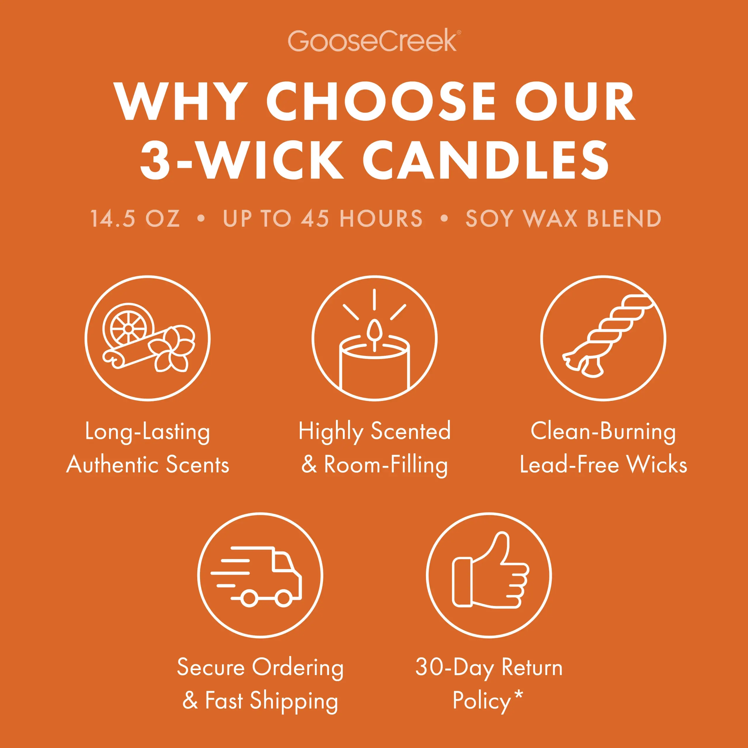 Cinnamon Pumpkin 3-Wick Candle - Image 4