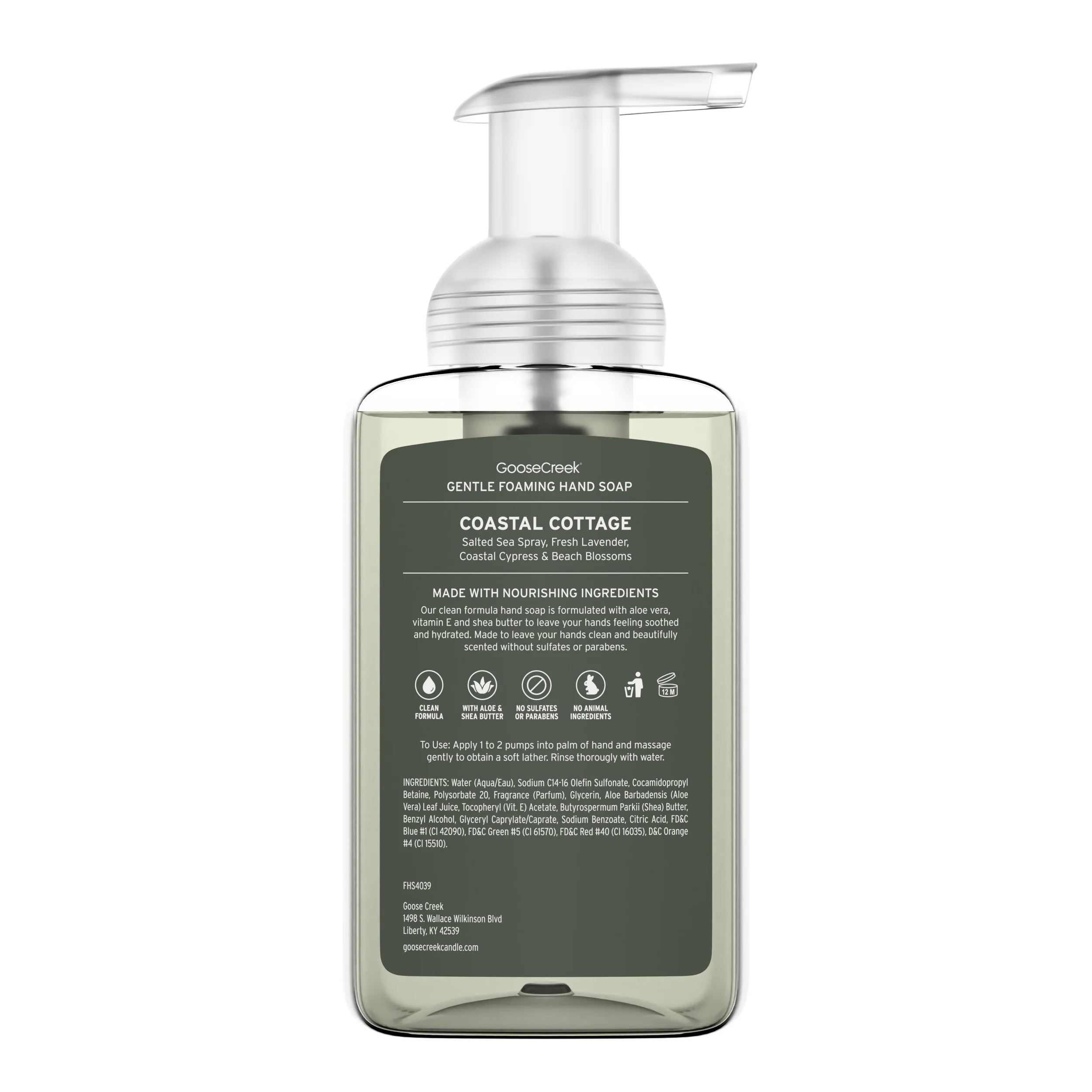 Coastal Cottage Lush Foaming Hand Soap - Image 2