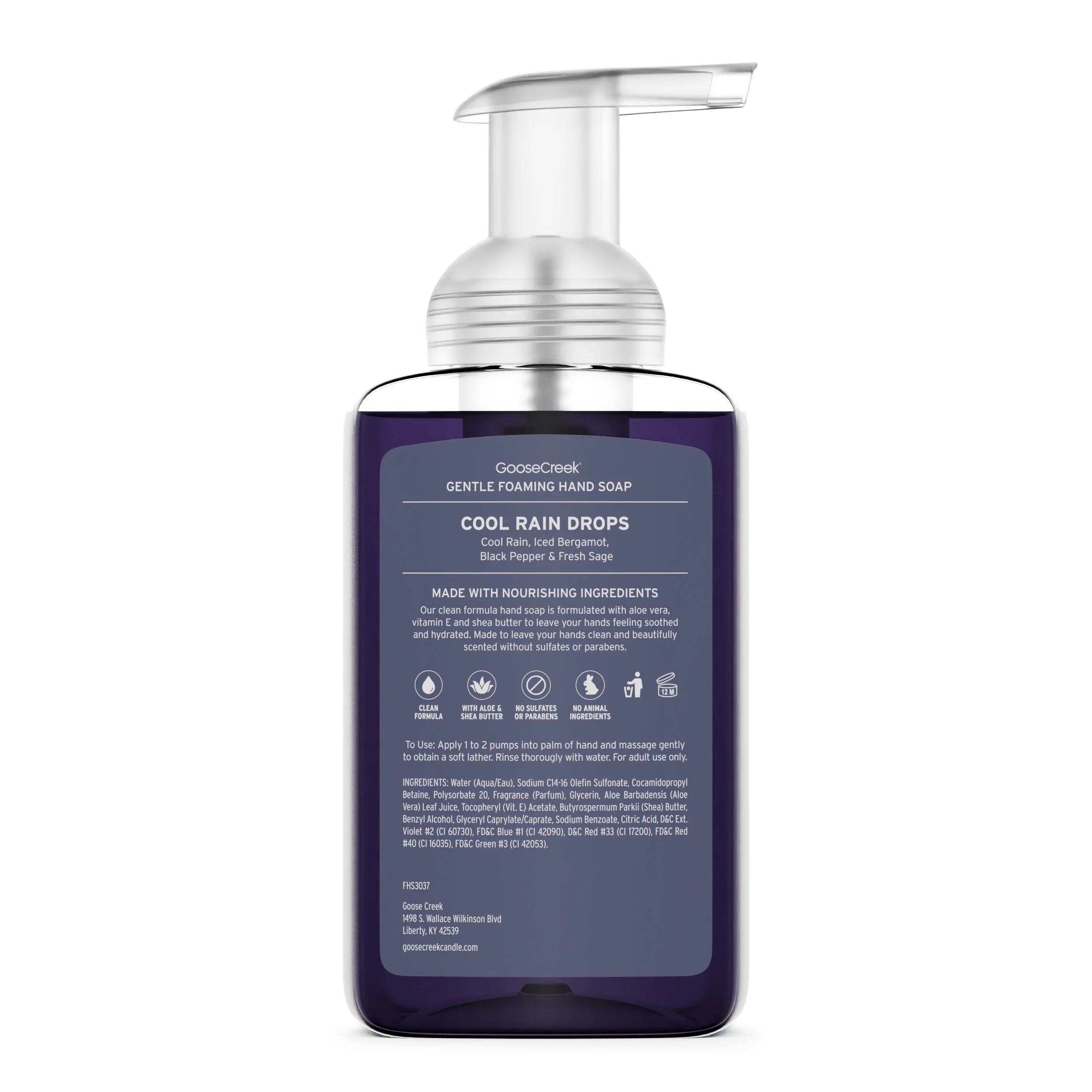 Cool Rain Drops Lush Foaming Hand Soap - Image 3