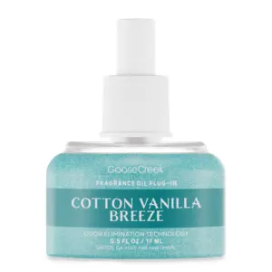 Cotton Vanilla Breeze Odor Eliminating Plug-in Refill