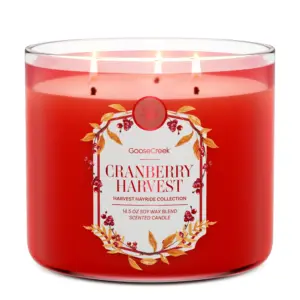 Cranberry Harvest 3-Wick Candle