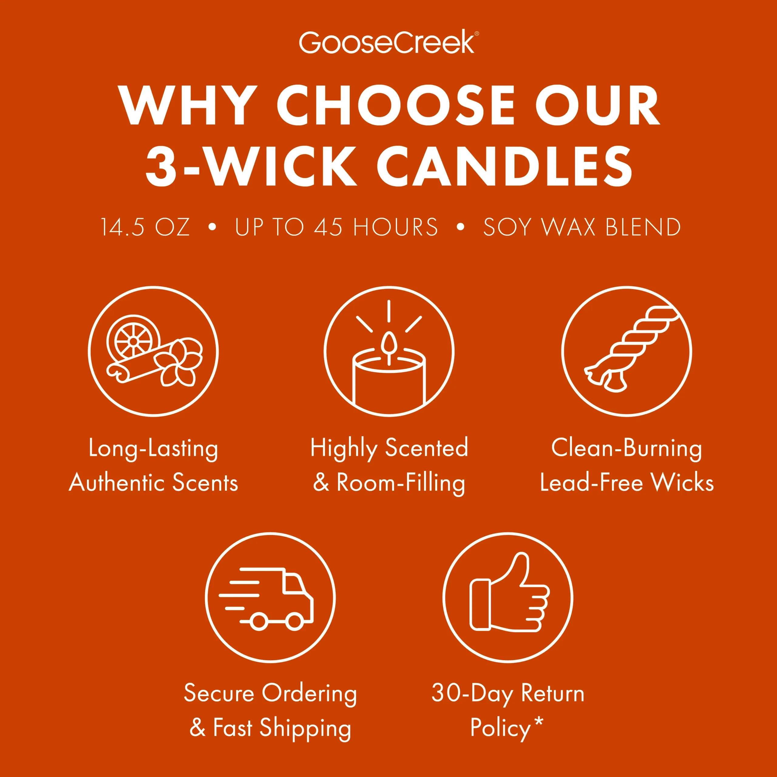 Crunchy Leaves 3-Wick Candle - Image 4
