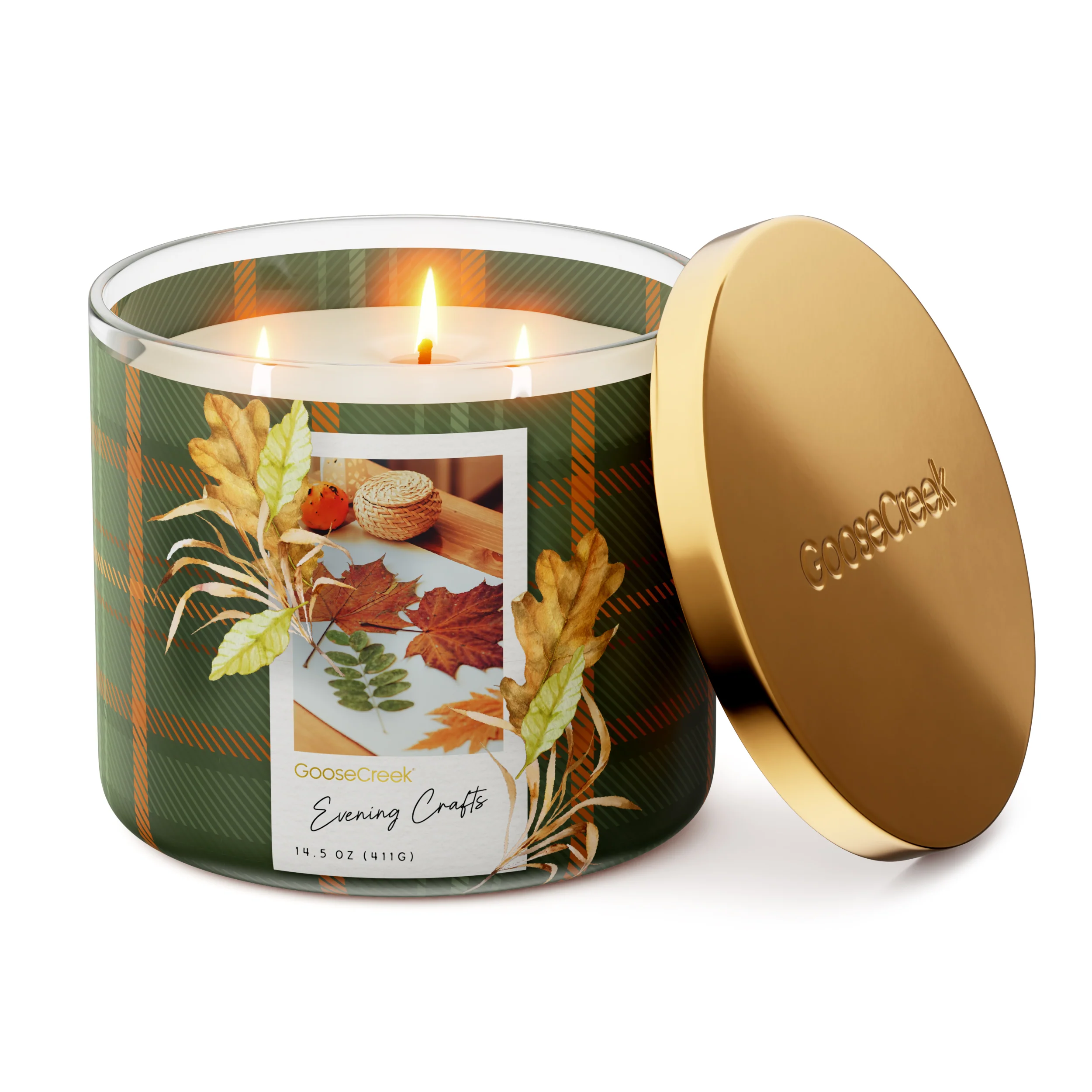 Evening Crafts 3-Wick Candle - Image 3