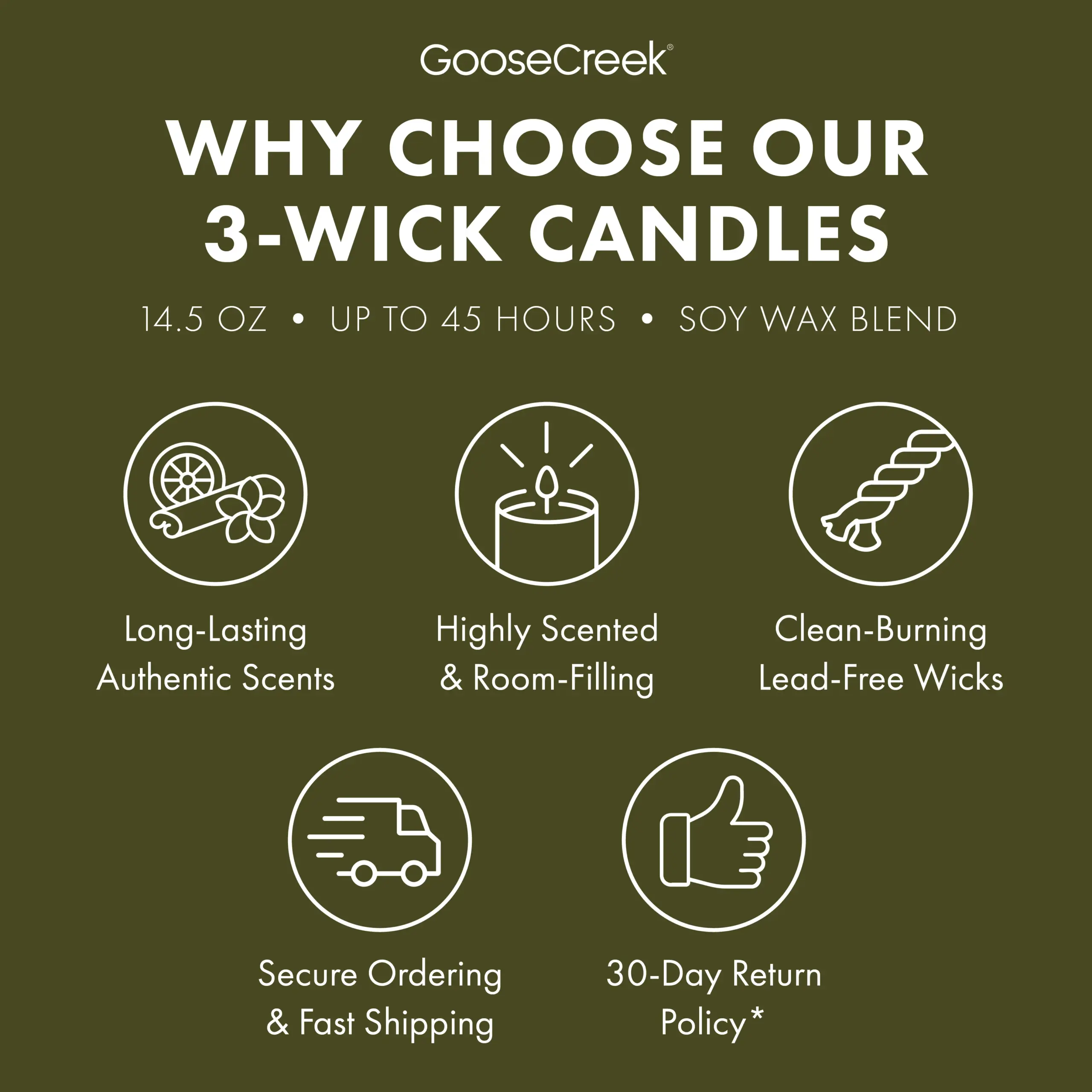 Evening Crafts 3-Wick Candle - Image 4