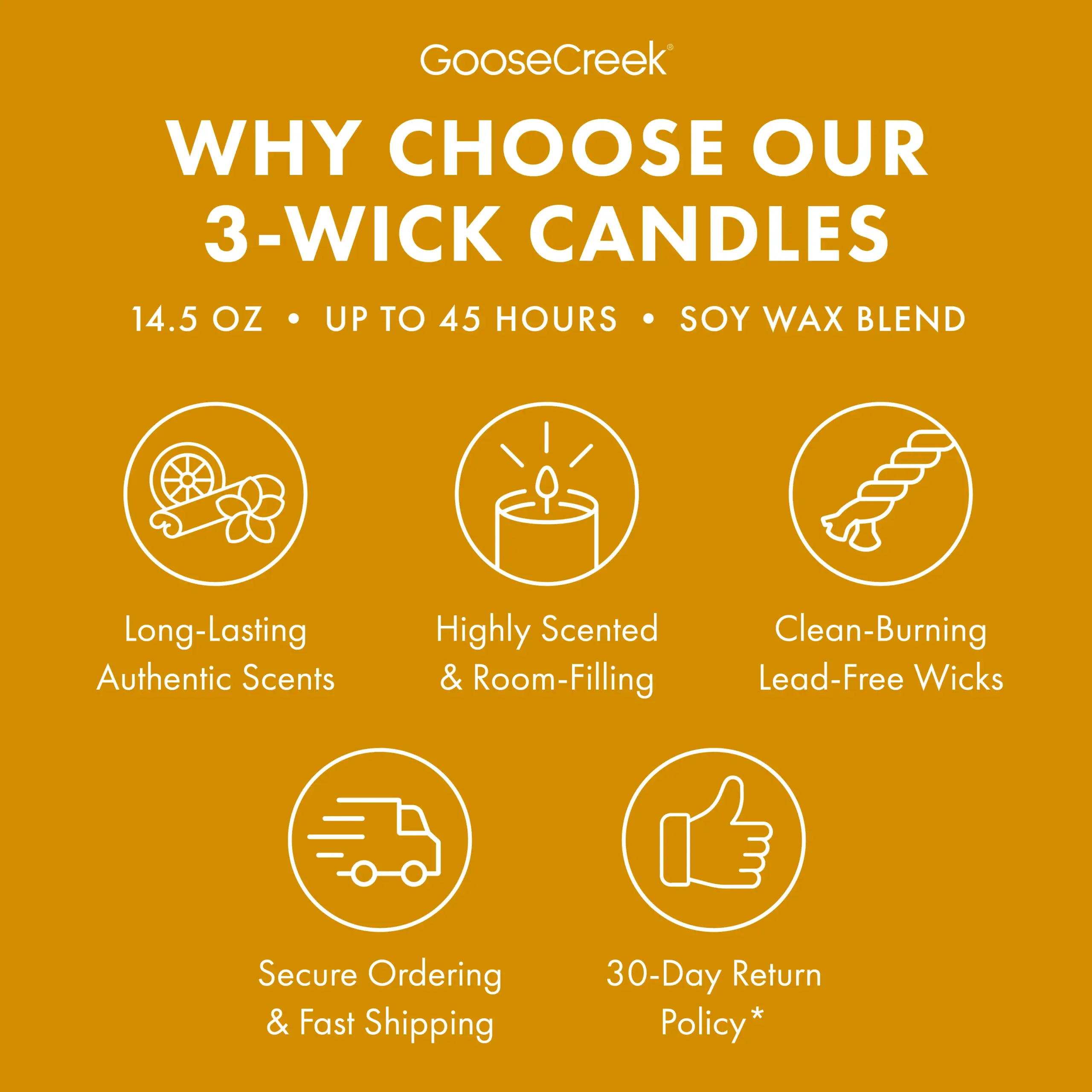 Everything Fall 3-Wick Candle - Image 4