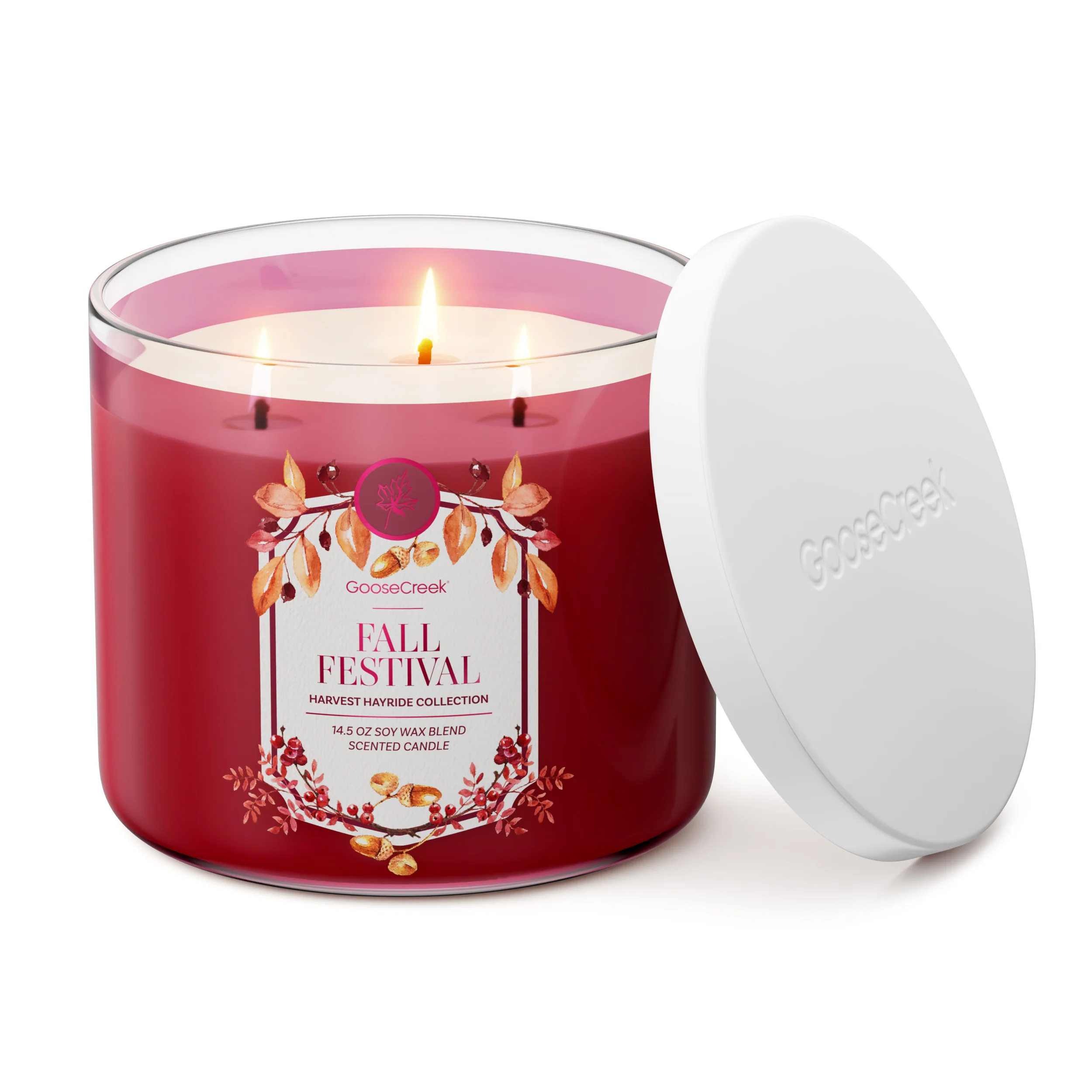 Fall Festival 3-Wick Candle - Image 3