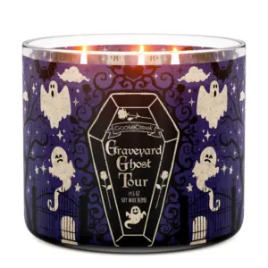 Graveyard Ghost Tour 3-Wick Candle