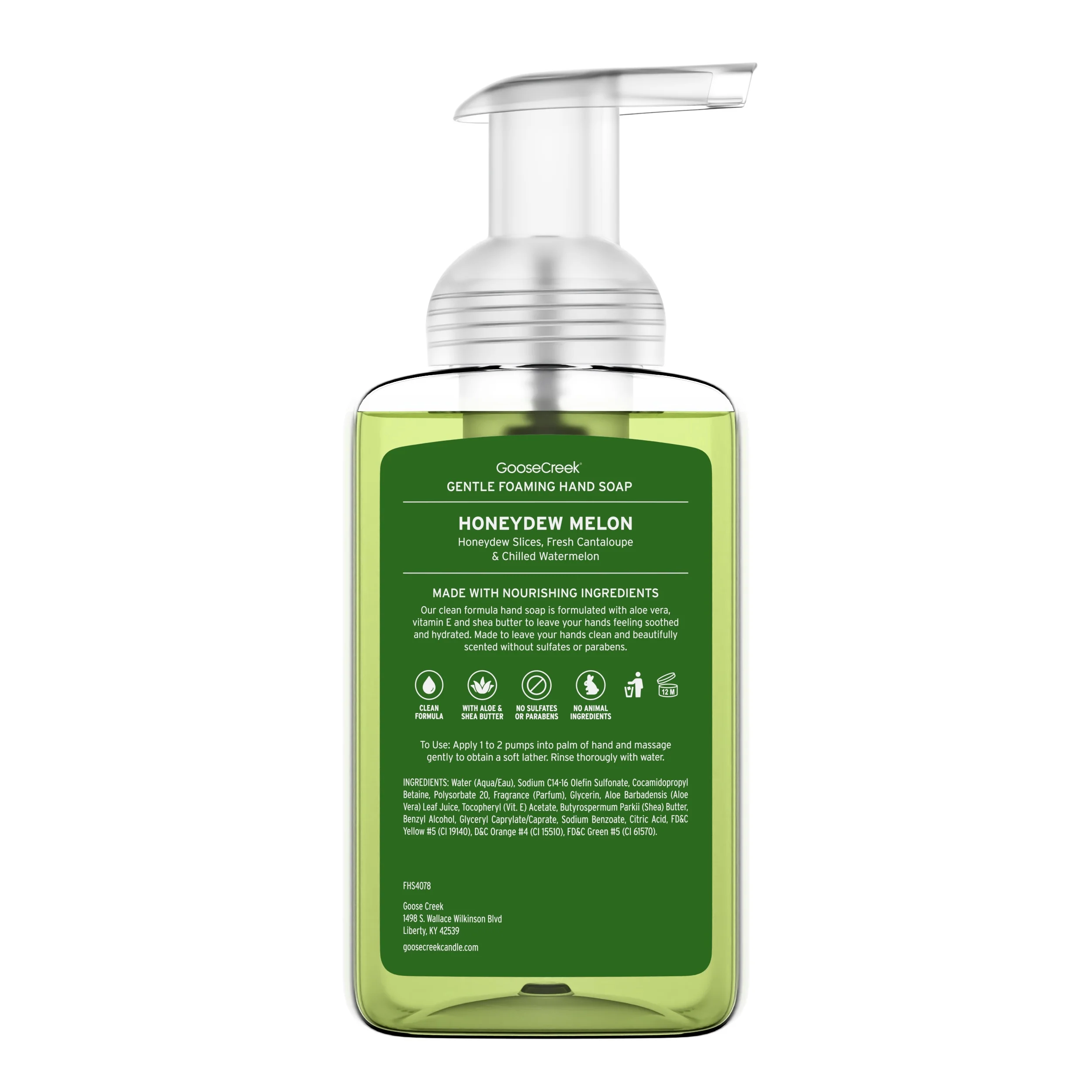 Honeydew Melon Lush Foaming Hand Soap - Image 2