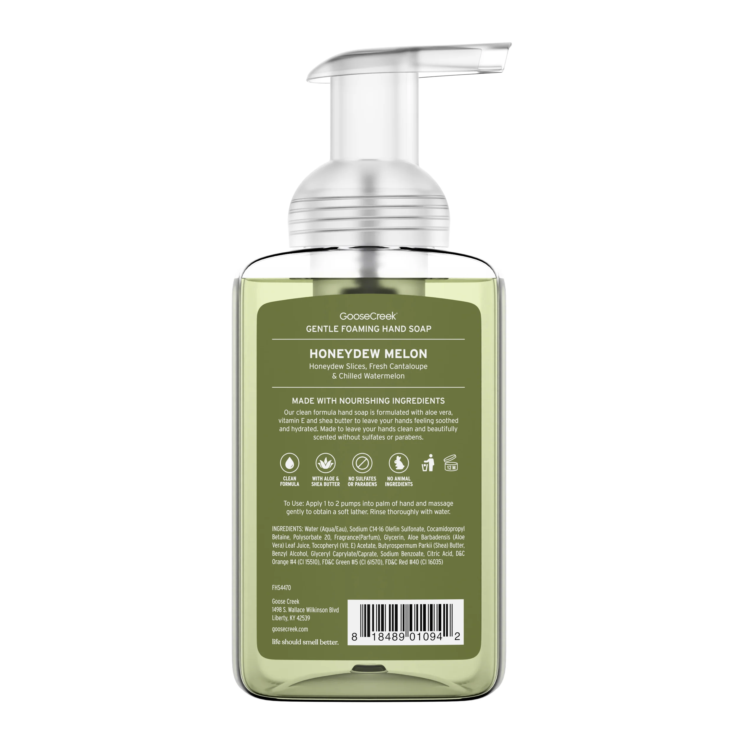 Honeydew Melon Lush Foaming Hand Soap - Image 2