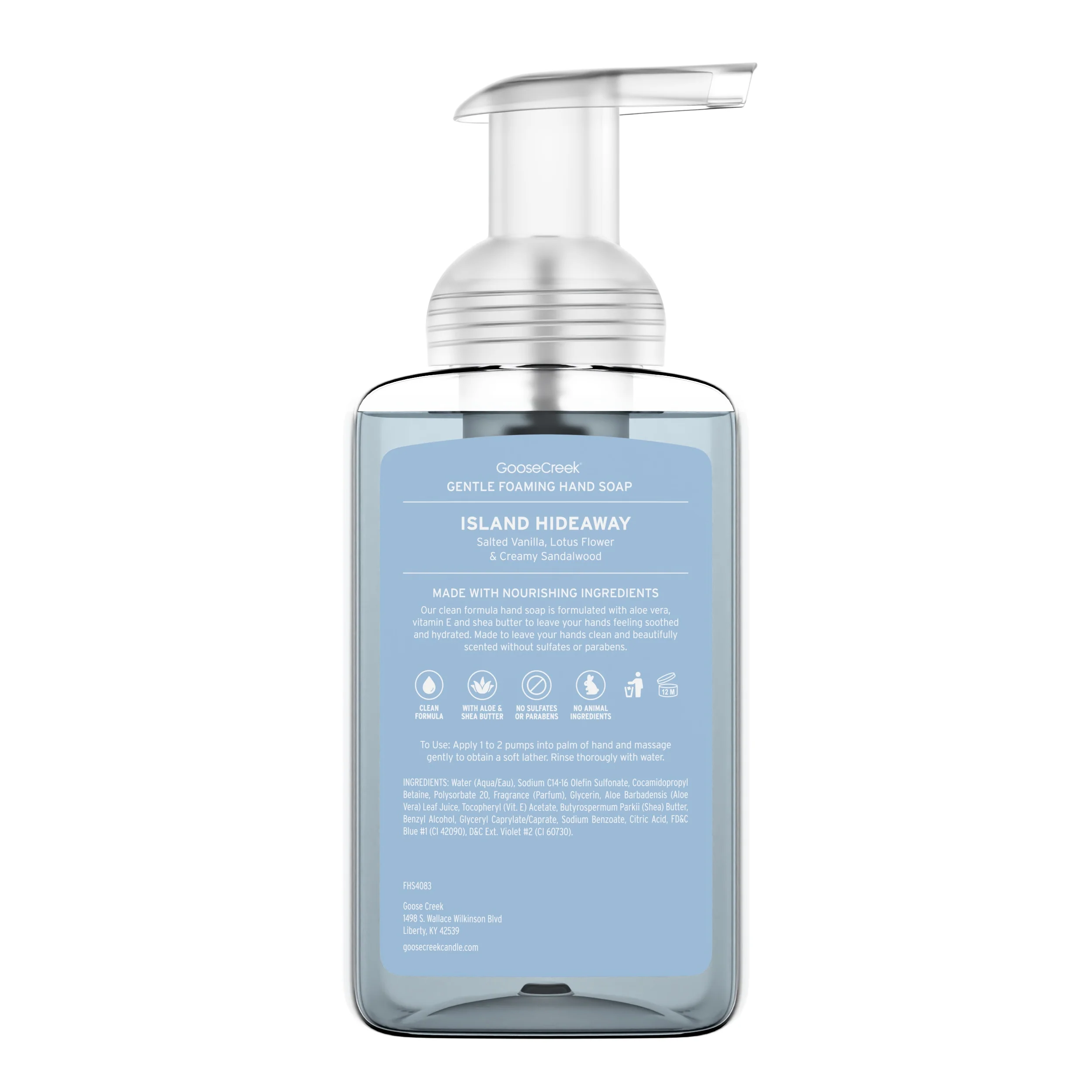 Island Hideaway Lush Foaming Hand Soap - Image 2