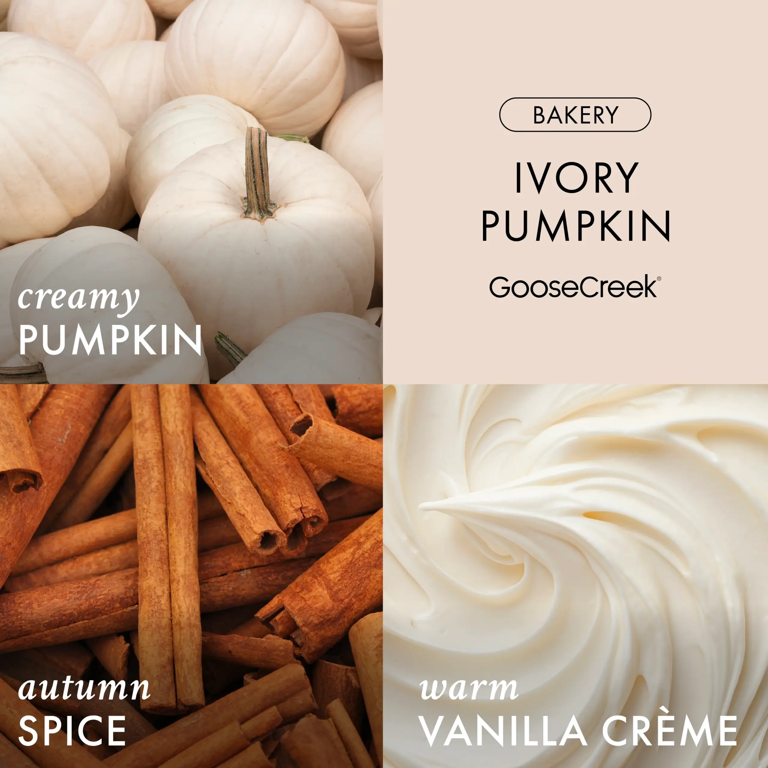 Ivory Pumpkin 3-Wick Candle - Image 2