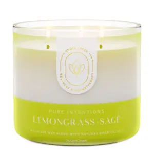 Lemongrass & Sage Aromatherapy 3-Wick Candle
