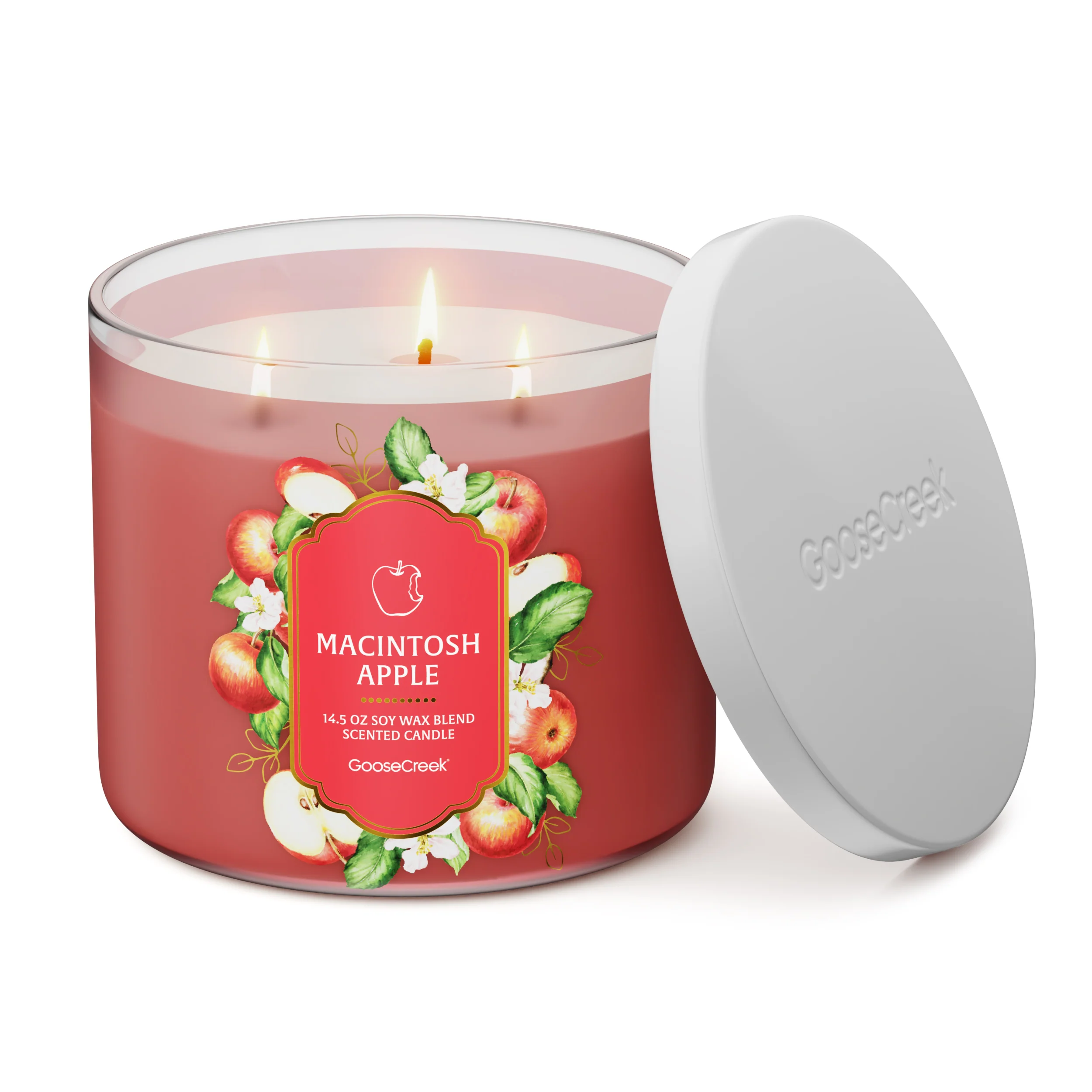 Macintosh Apple 3-Wick Candle - Image 3