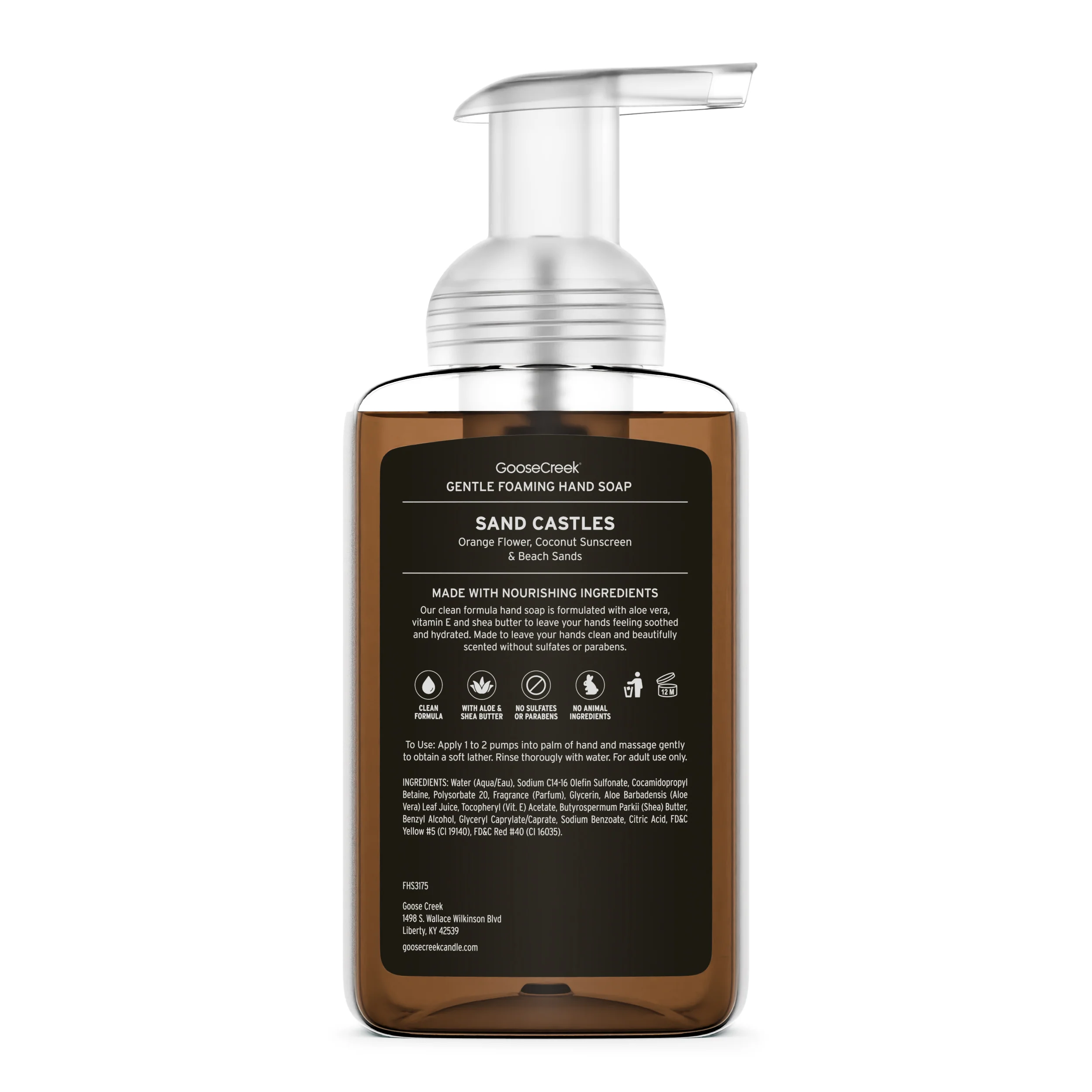 Sand Castles Lush Foaming Hand Soap - Image 2