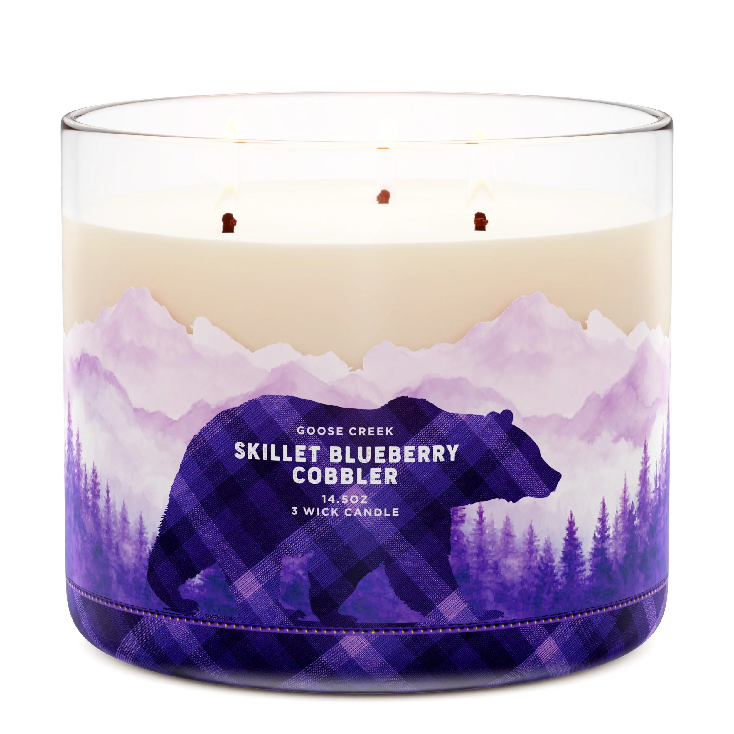Skillet Blueberry Cobbler 3-Wick Candle