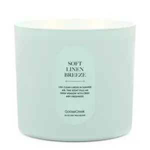 Soft Linen Breeze High Intensity 4-Wick 26oz Candle