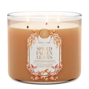 Spiced Fallen Leaves 3-Wick Candle