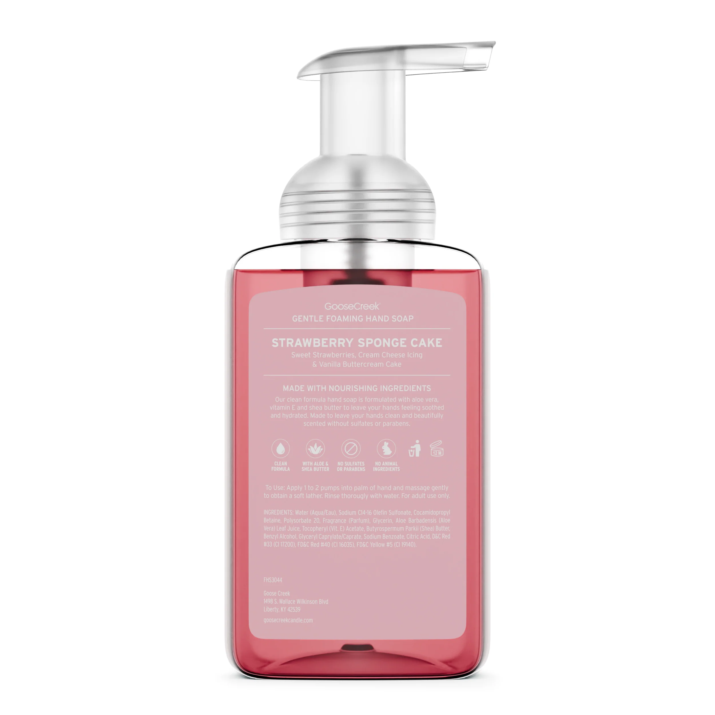 Strawberry Sponge Cake Foaming Hand Soap - Image 2
