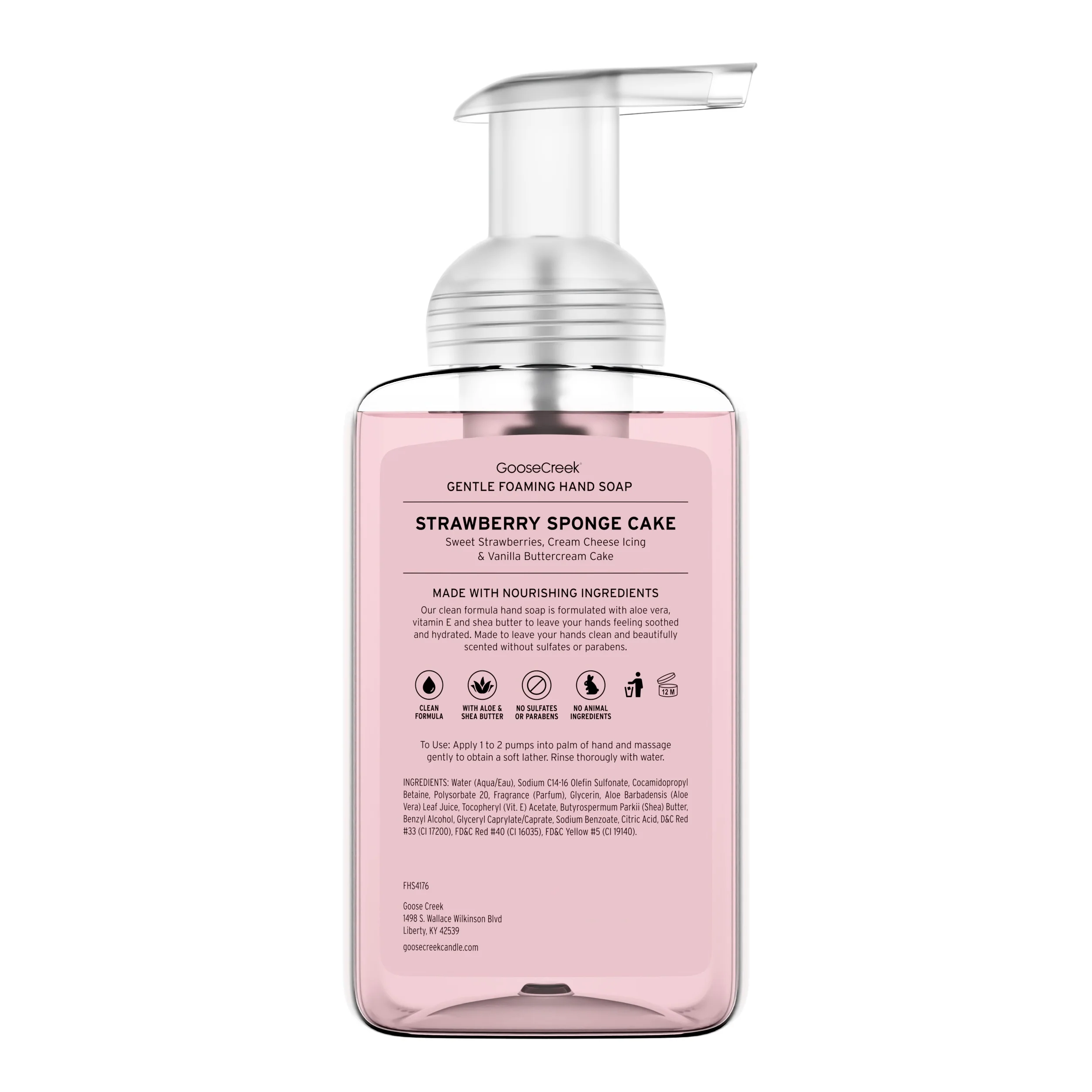 Strawberry Sponge Cake Foaming Hand Soap - Image 3