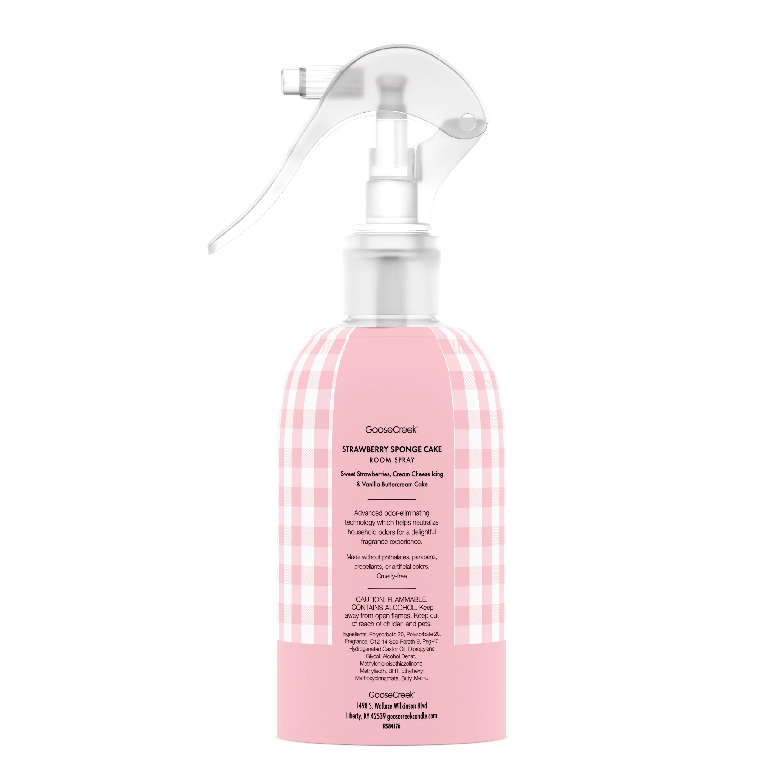 Strawberry Sponge Cake Odor Eliminating Room Spray - Image 3
