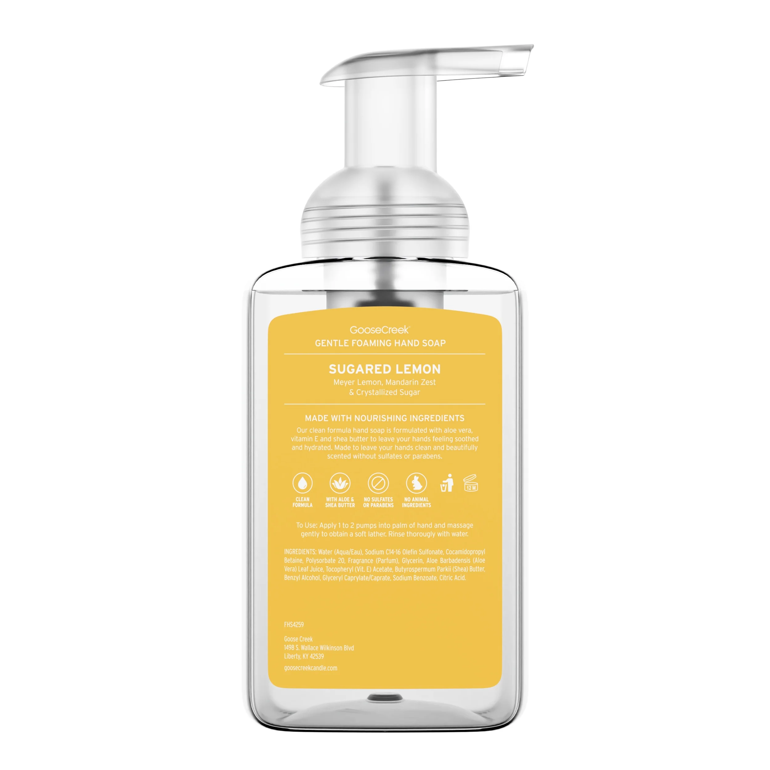 Sugared Lemon Foaming Hand Soap - Image 3