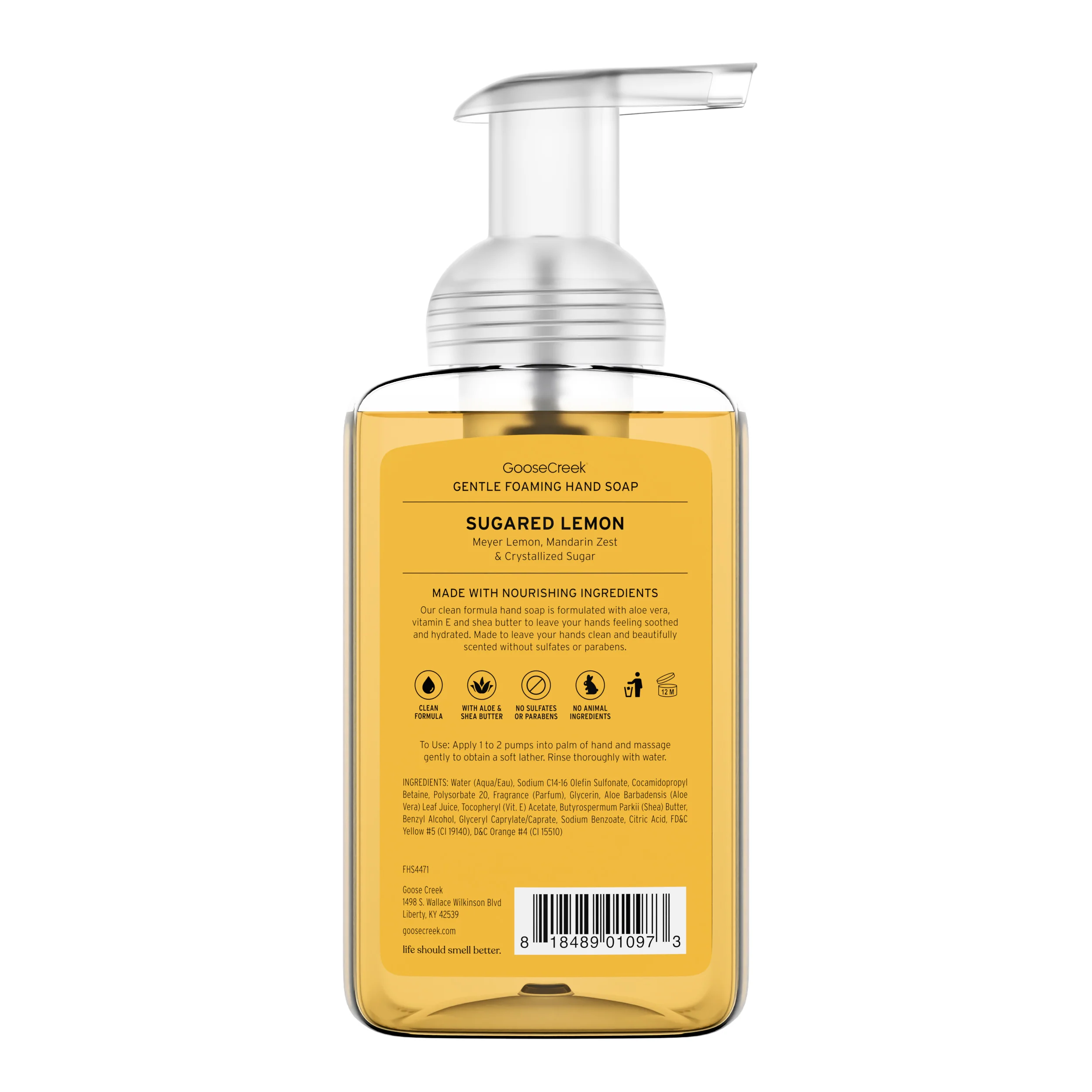 Sugared Lemon Foaming Hand Soap - Image 3