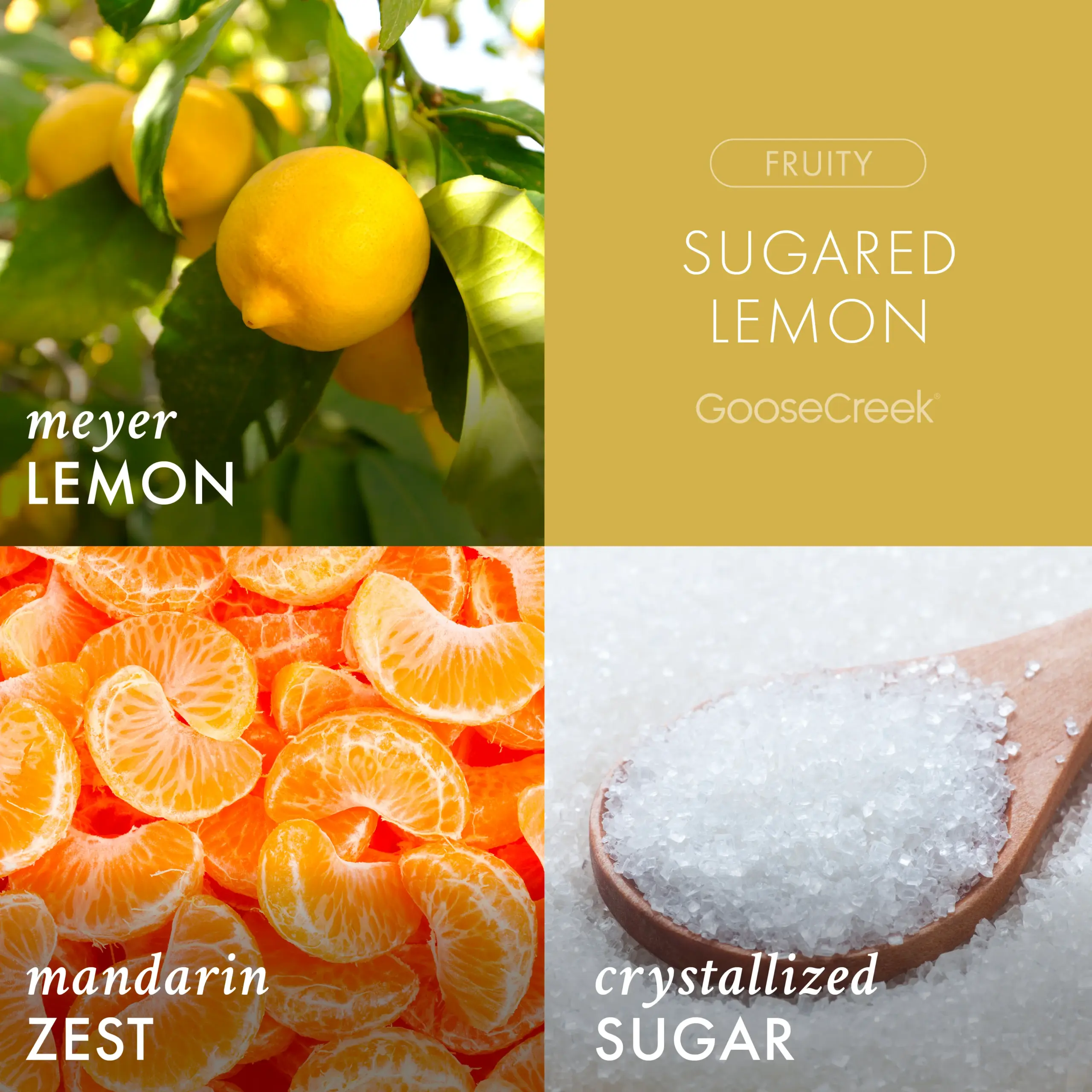 Sugared Lemon Odor Eliminating 3-Wick Candle - Image 2