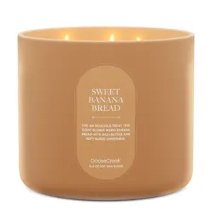 Sweet Banana Bread High Intensity 3-Wick 14.5oz Candle