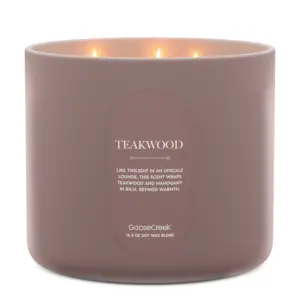 Teakwood High Intensity 3-Wick 14.5oz Candle