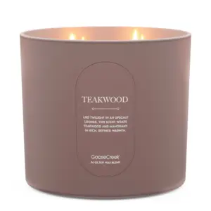Teakwood High Intensity 4-Wick 26oz Candle