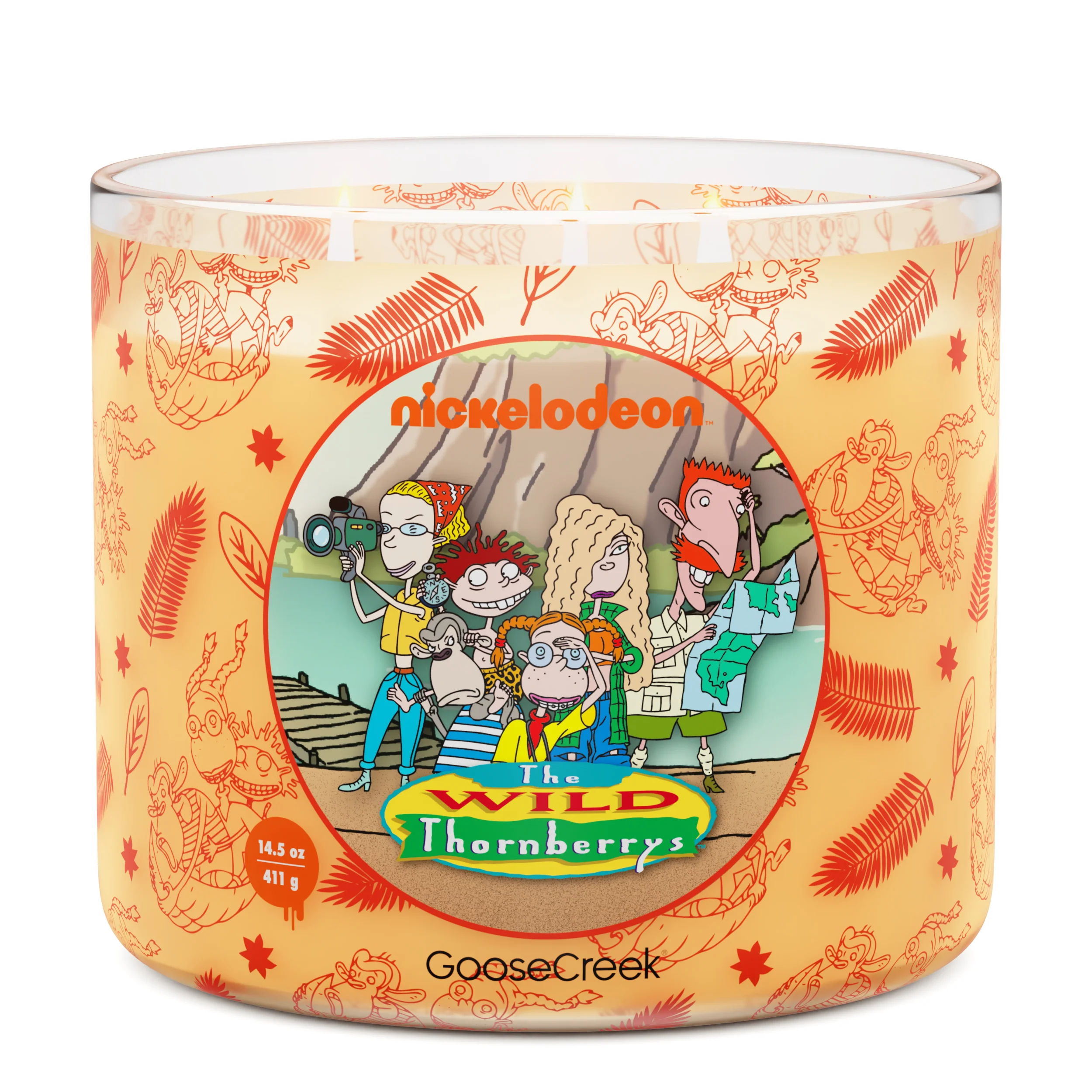 The Wild Thornberry's  Nickelodeon 3-Wick Candle