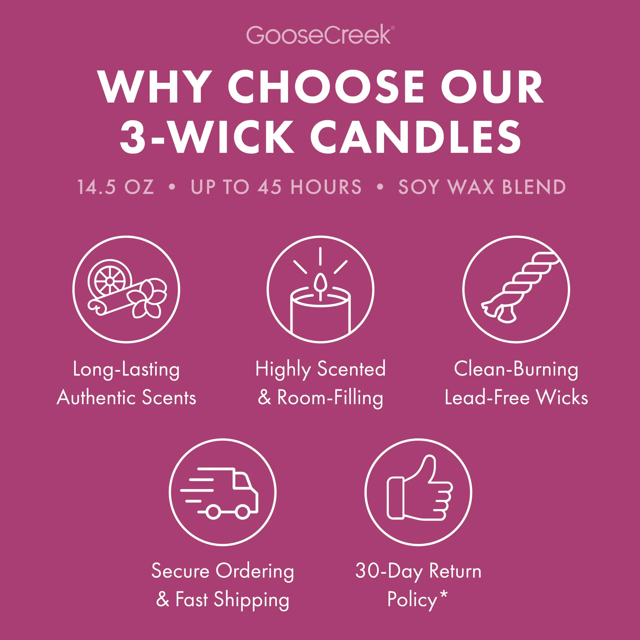 Tuscan Vineyard 3-Wick Candle - Image 4