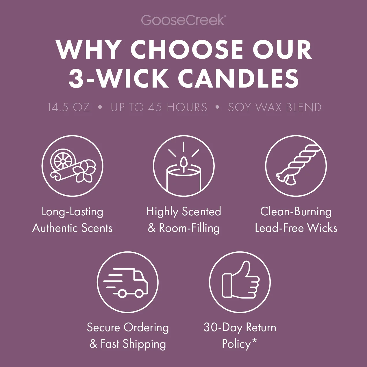Tuscan Vineyard 3-Wick Candle - Image 4