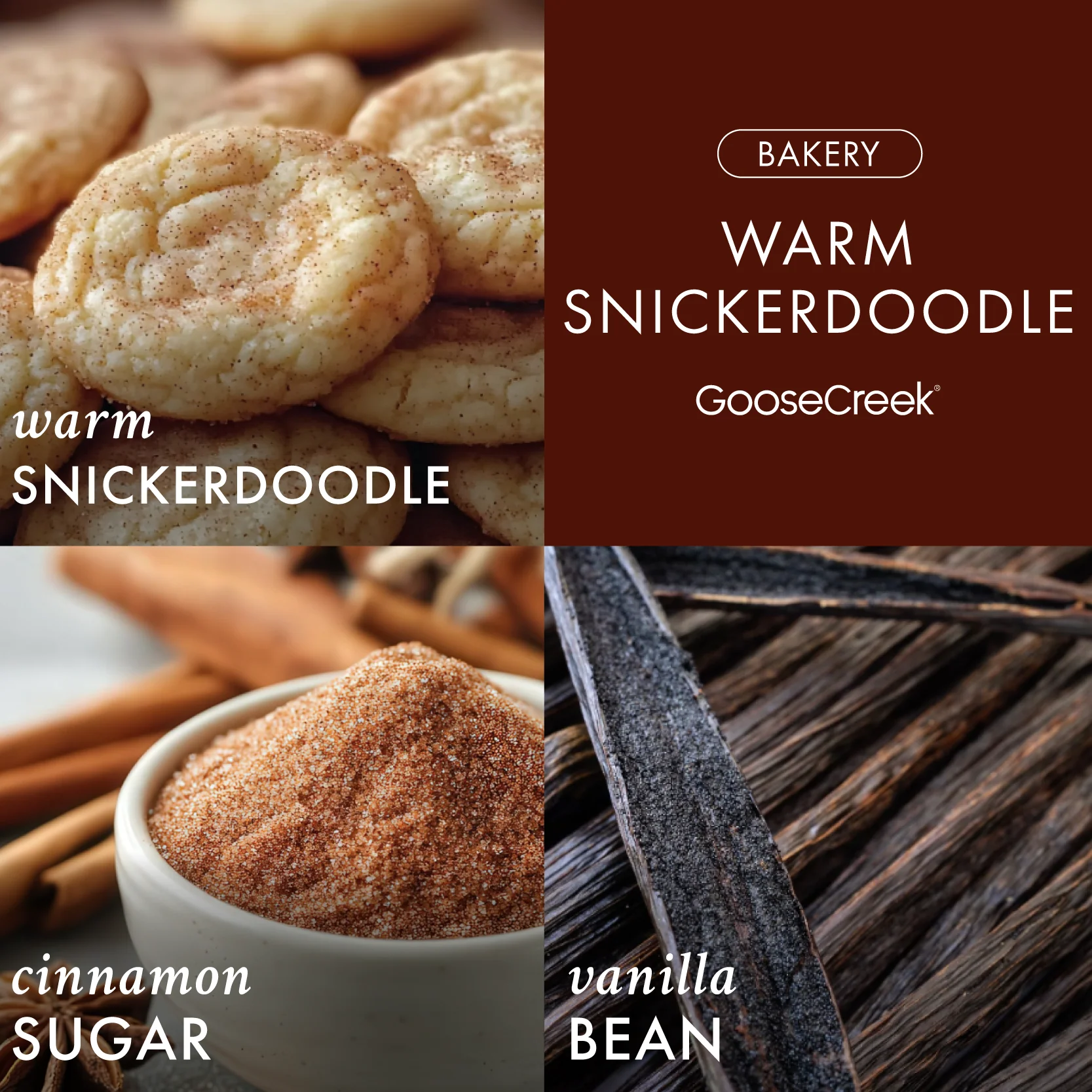 Warm Snickerdoodle 3-Wick Candle - Image 2