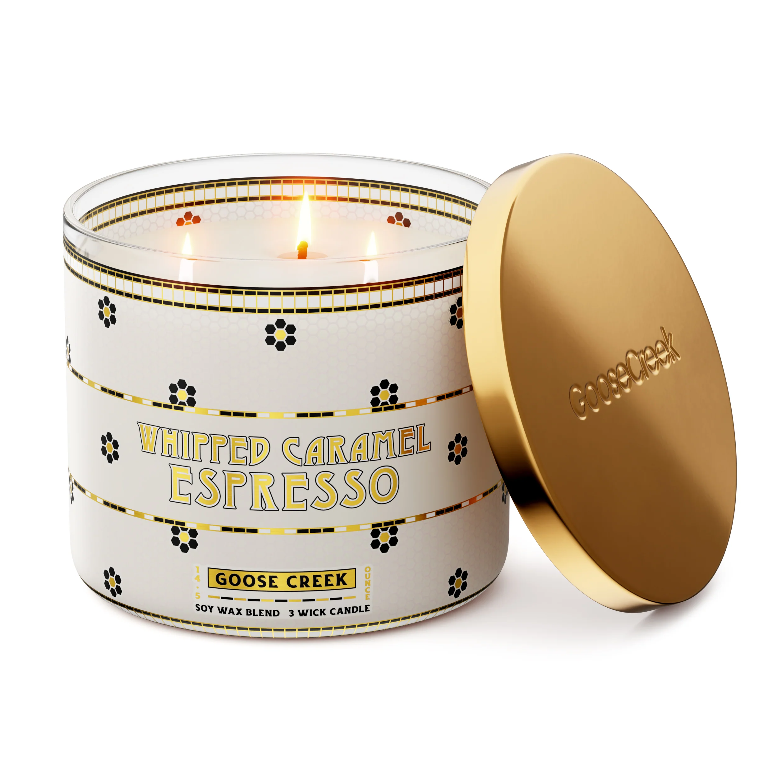 Whipped Caramel Espresso 3-Wick Candle - Image 3
