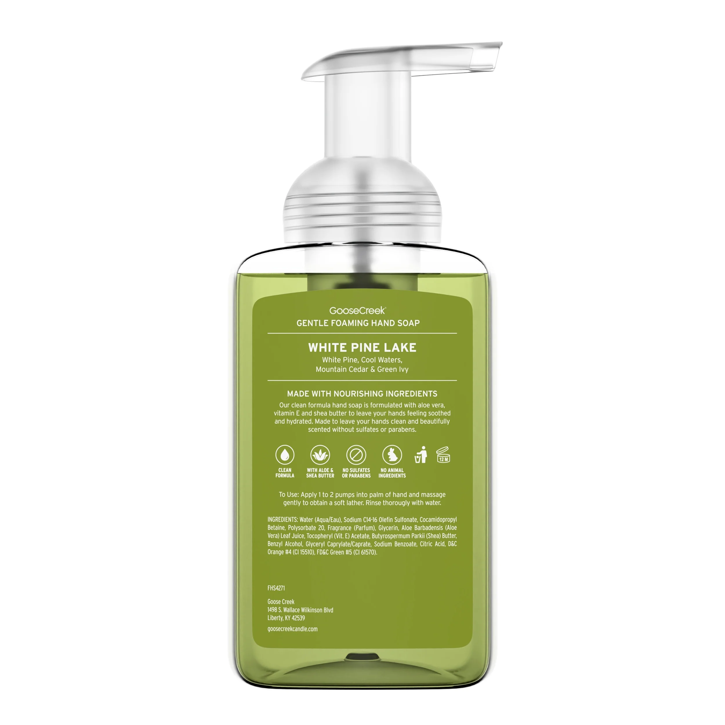 White Pine Lake Foaming Hand Soap - Image 3