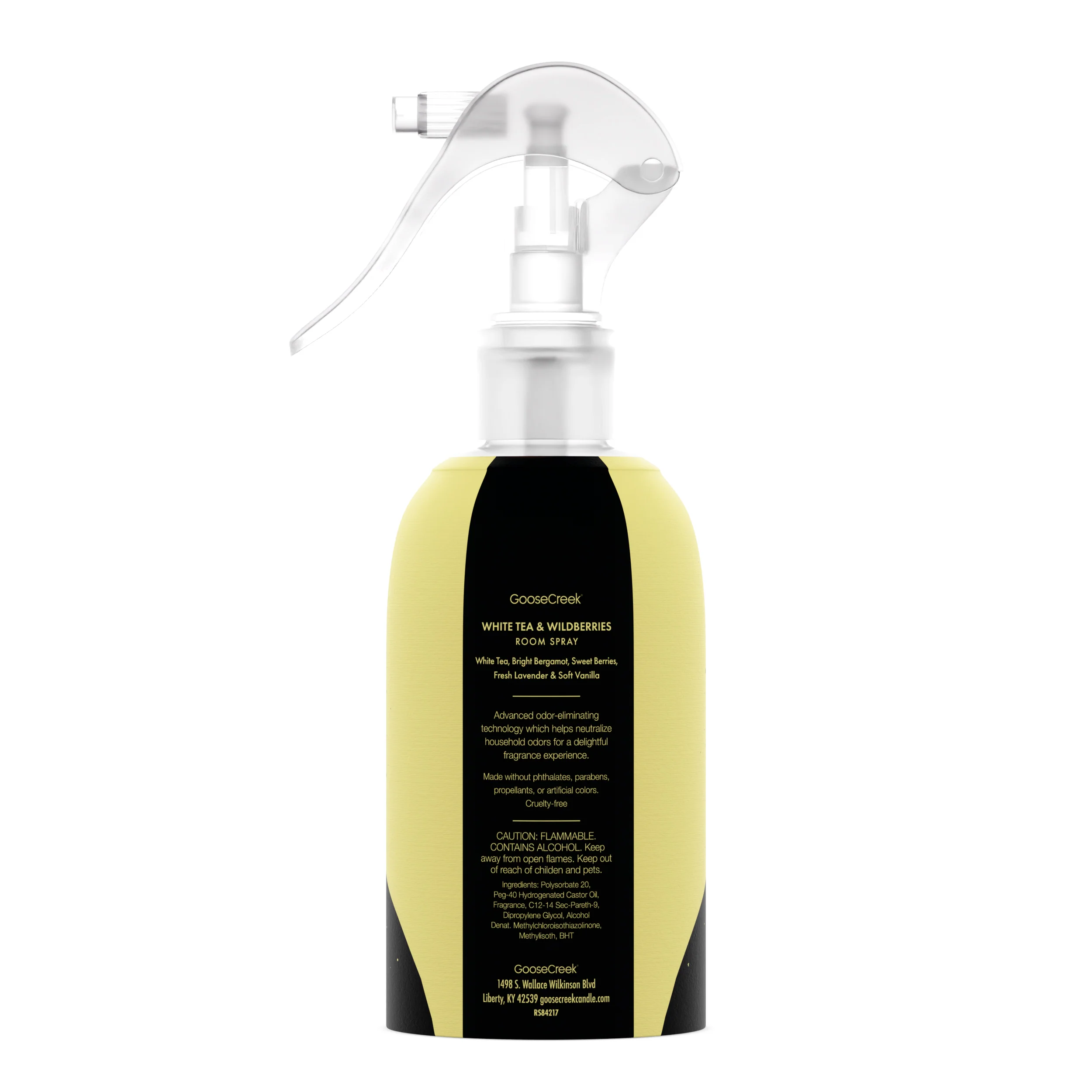 White Tea & Wildberries Odor Eliminating Room Spray - Image 3