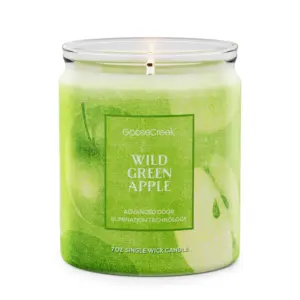 Wild Green Apple Odor Eliminating 7oz Single Wick Candle